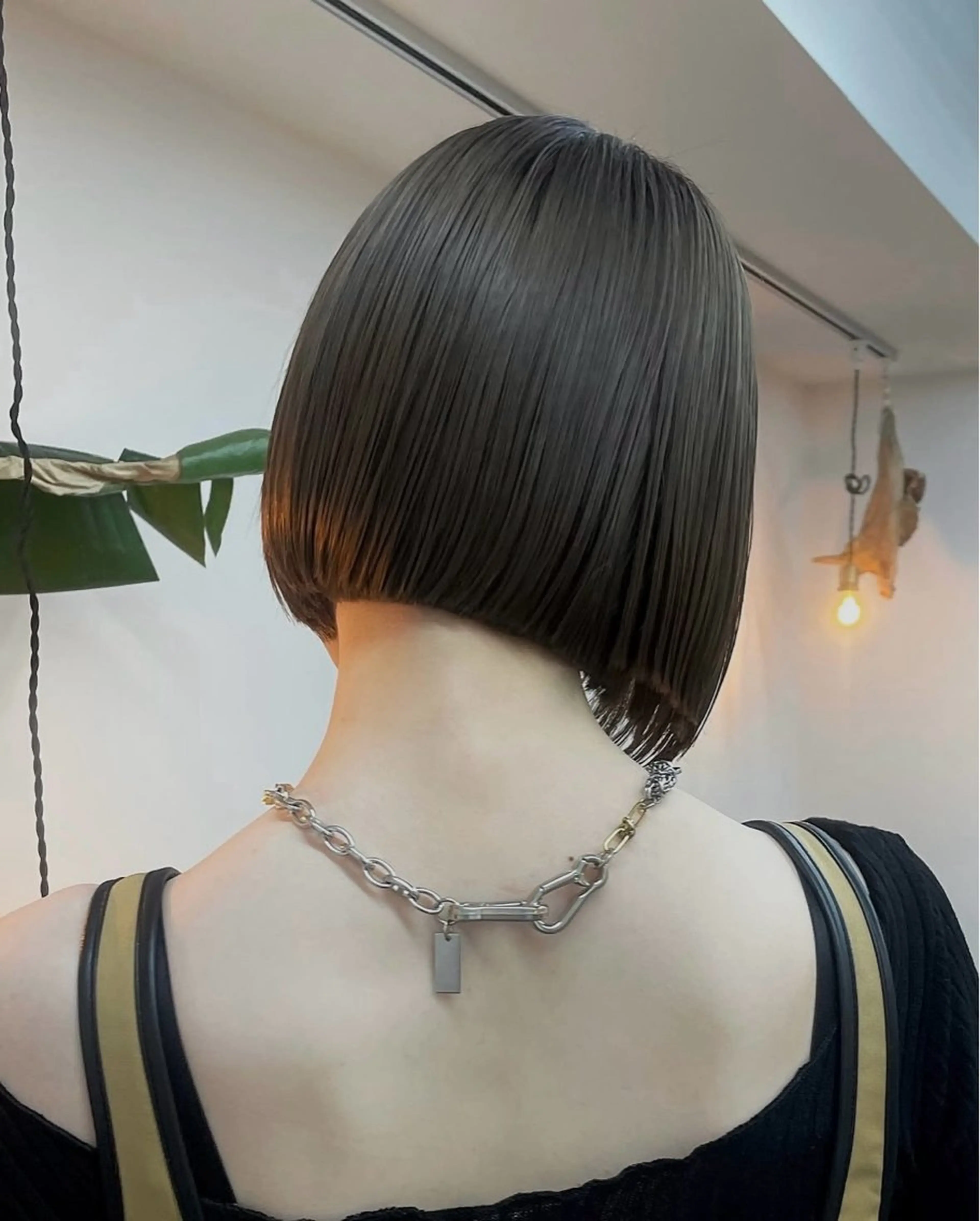 ショート カラー 透明感カラー ボブ 髪質改善 似合わせカット alu/心斎橋大阪 ボブ/ブリーチなしのヘアスタイル