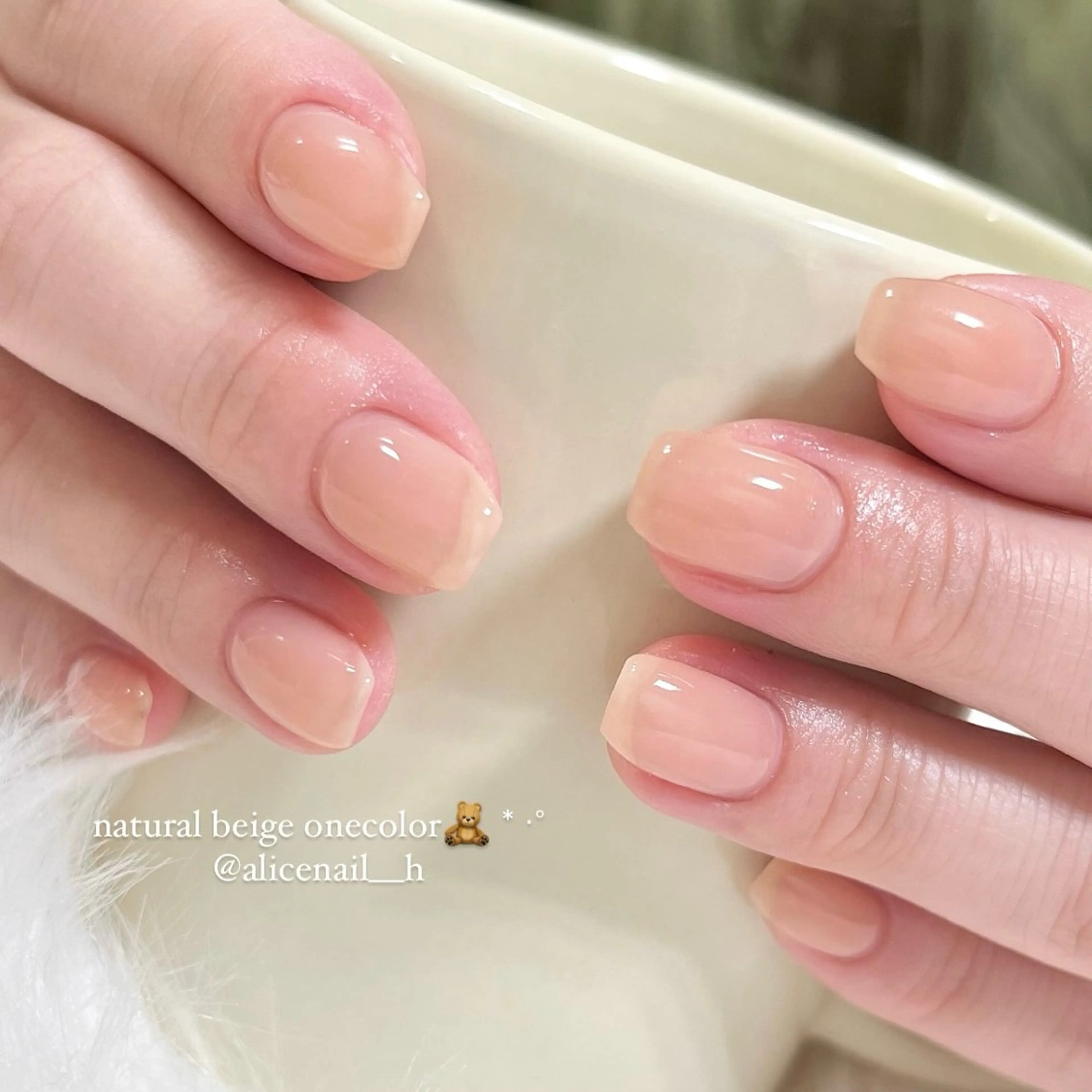 ネイル ワンカラーネイル private nailsalon Alice所属・Alice / Nanaのネイルデザイン