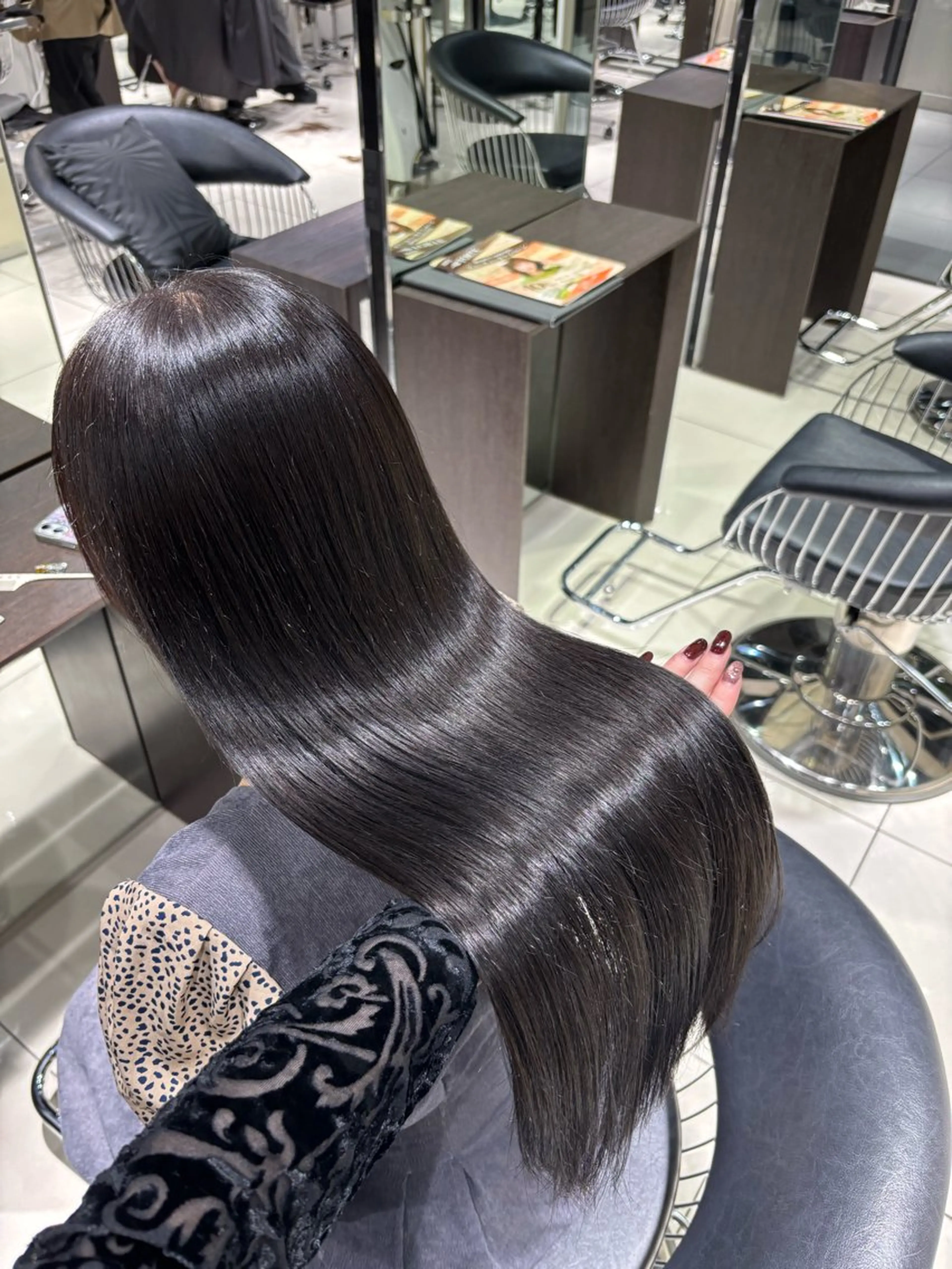 ロング トリートメント kana･:* /暖色カラーのヘアスタイル