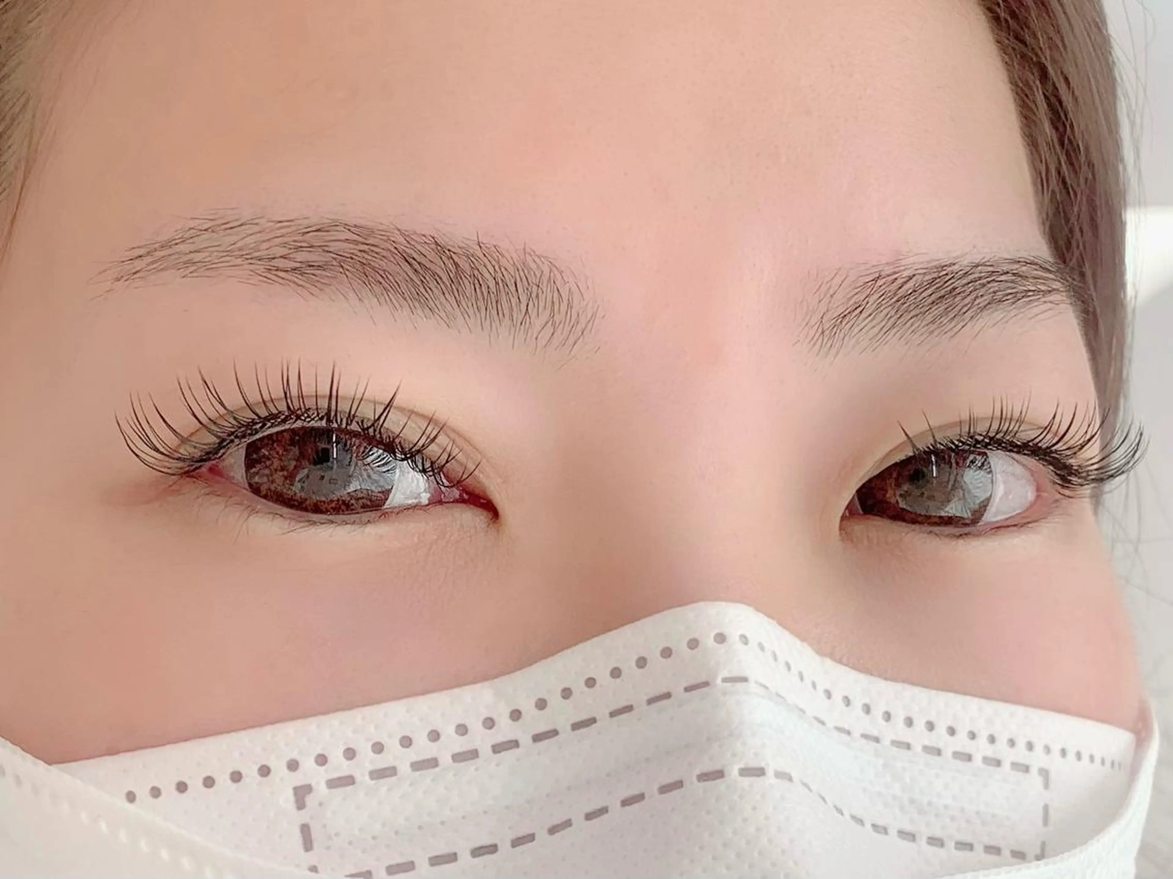 マツエク・マツパ フラットラッシュ BellFlower Aki（眉・まつげ）のマツエク・マツパデザイン