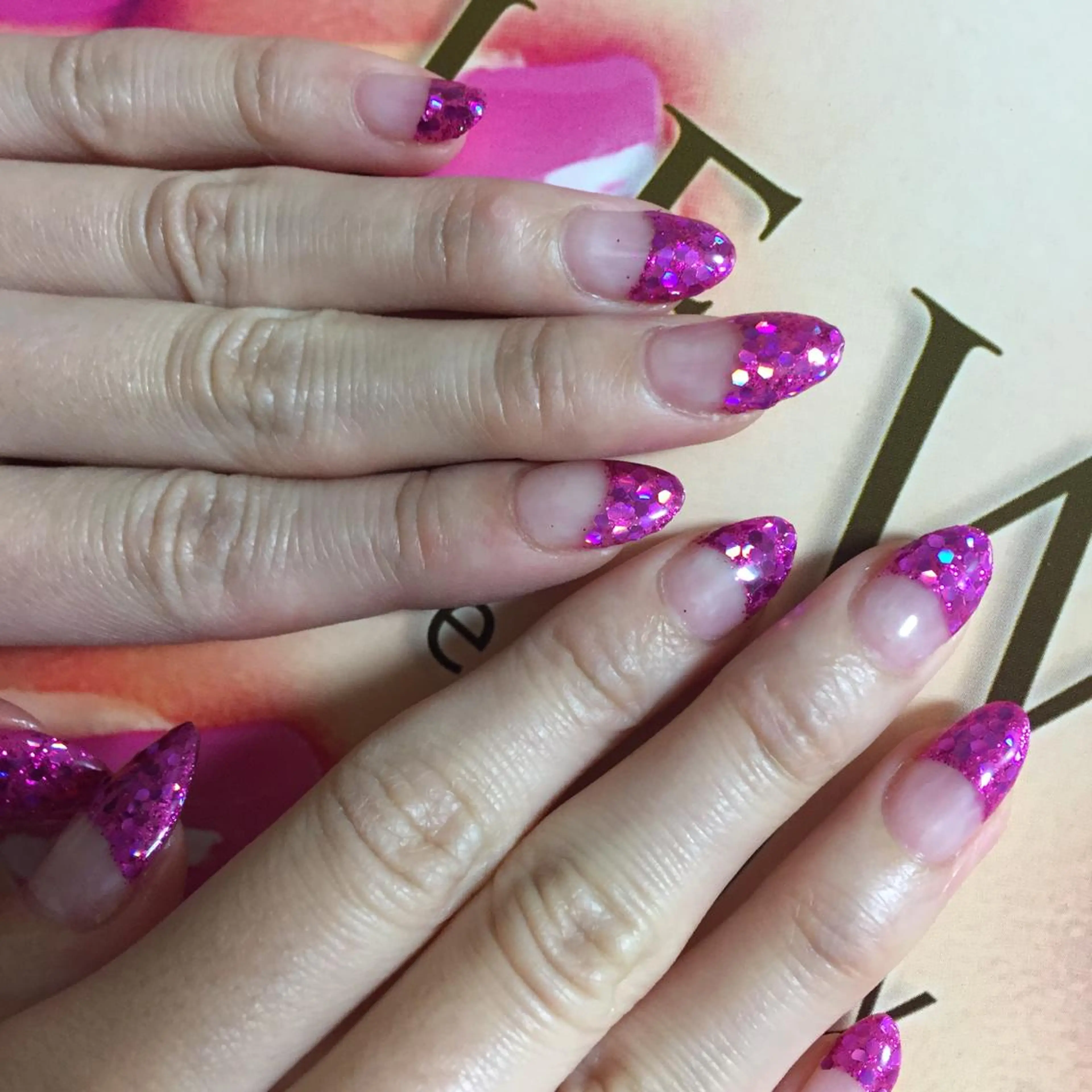 ネイル ラメ(グリッター) CHERIMO【lalaLaLa】所属・CHERIMO シェリモのネイルデザイン