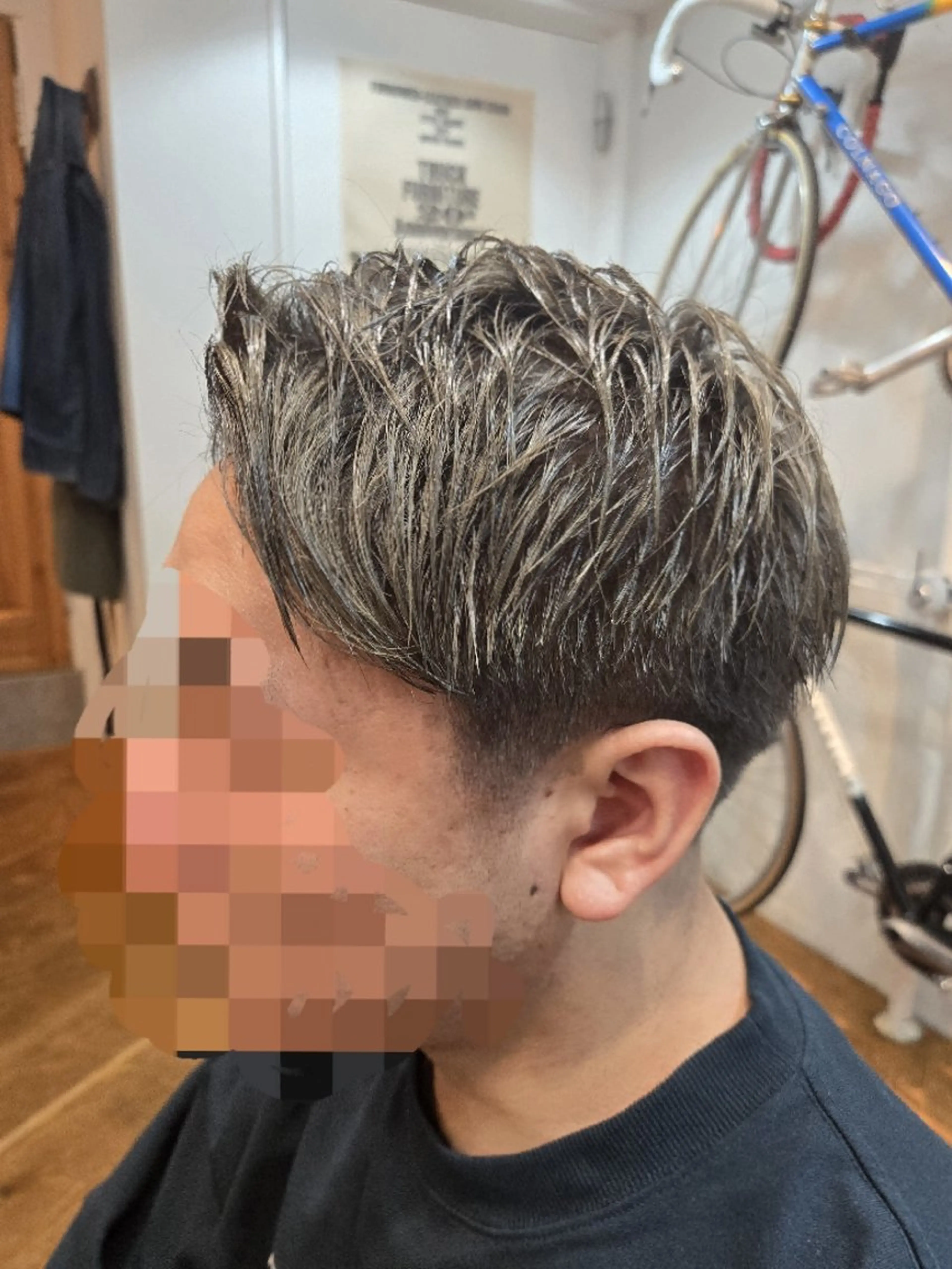 メンズ カラー メンズブリーチ 刈り上げ ブリーチ 透明感カラー knoll所属・銀座knoll🌿 【平日朝限定cut】のヘアスタイル