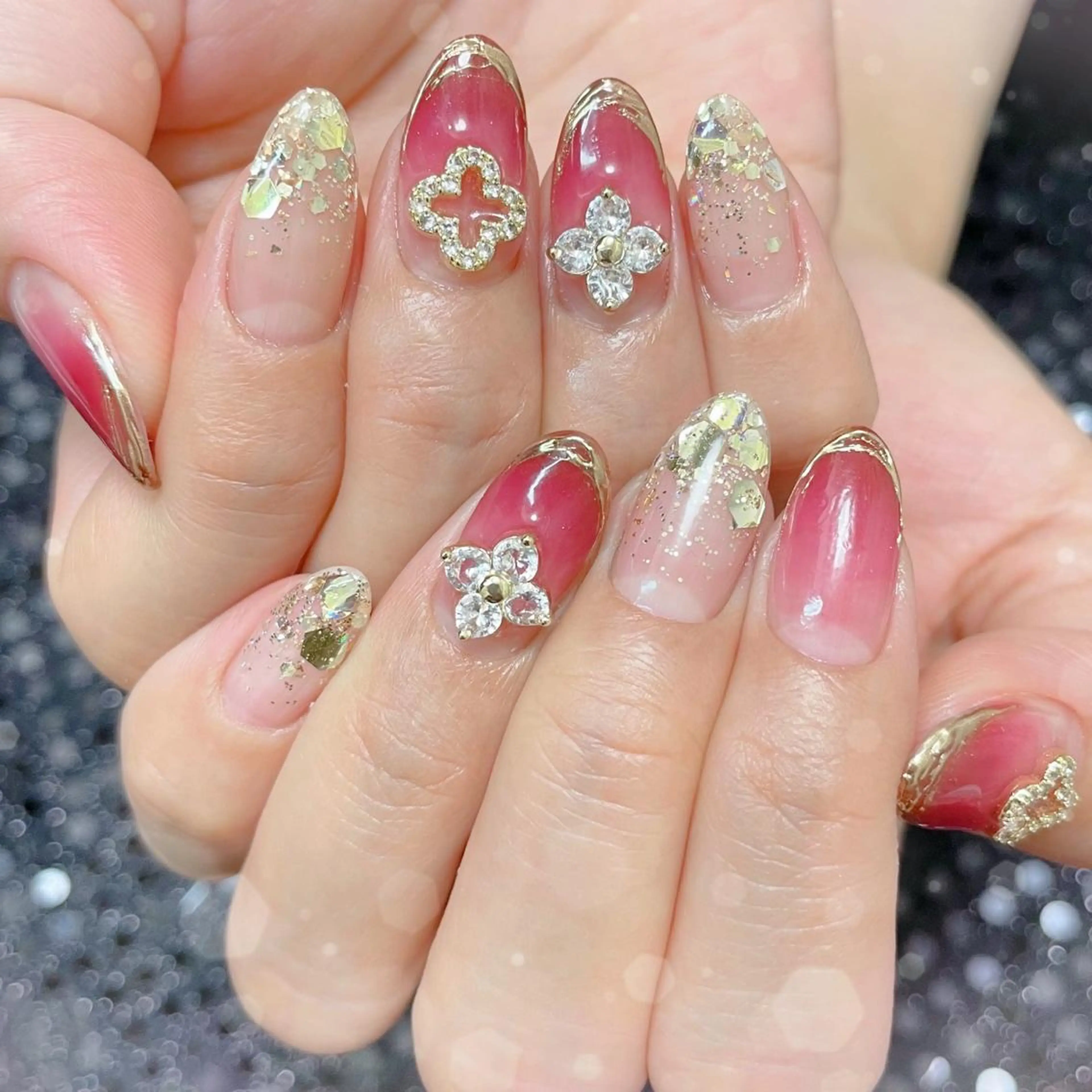 ネイル ハンドネイル ハンドケア MoON...❤︎ MeGuのネイルデザイン