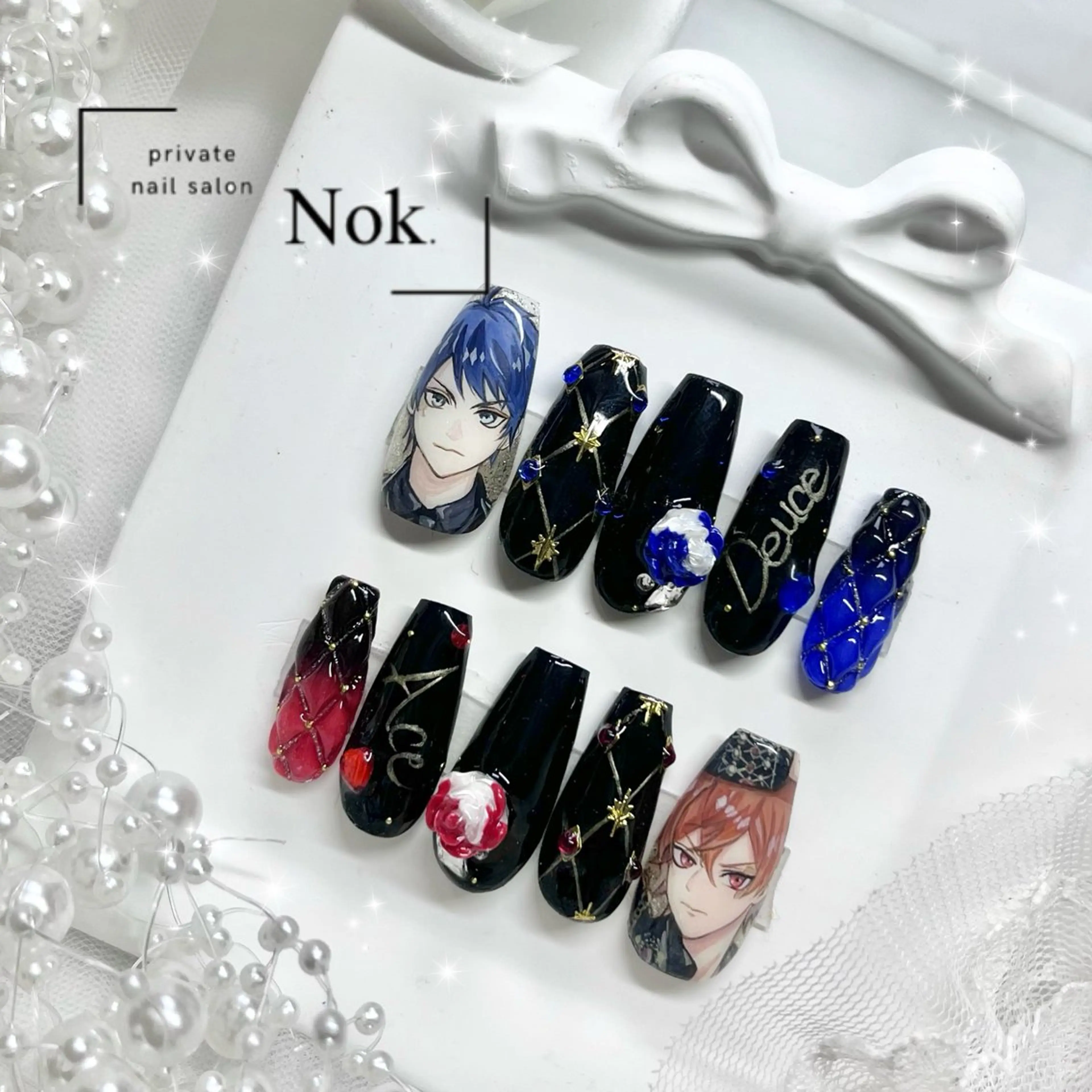 ネイル ハンドネイル 池袋痛ネイル Nok. 渡辺のネイルデザイン