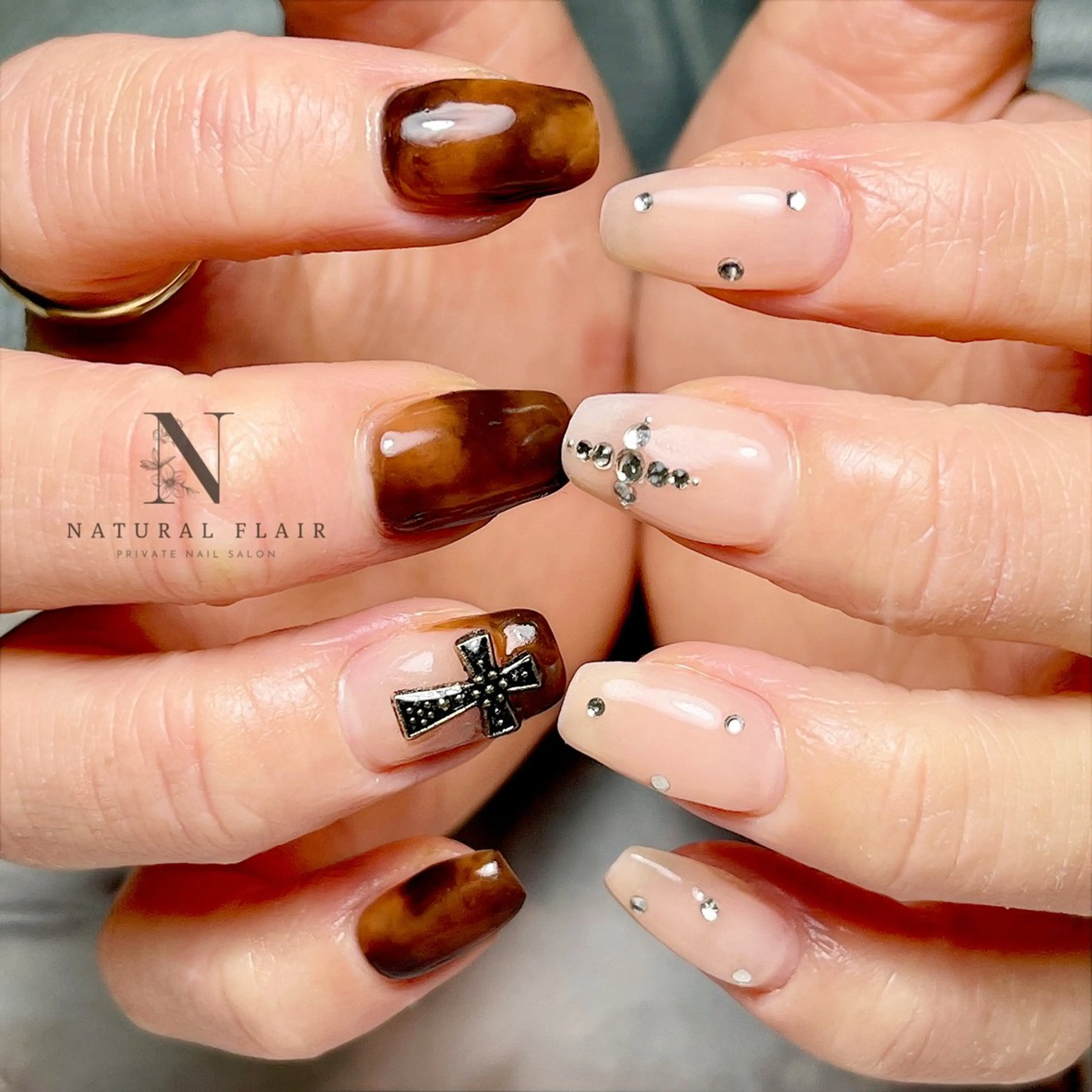 ネイル ハンドネイル natural flairのネイルデザイン