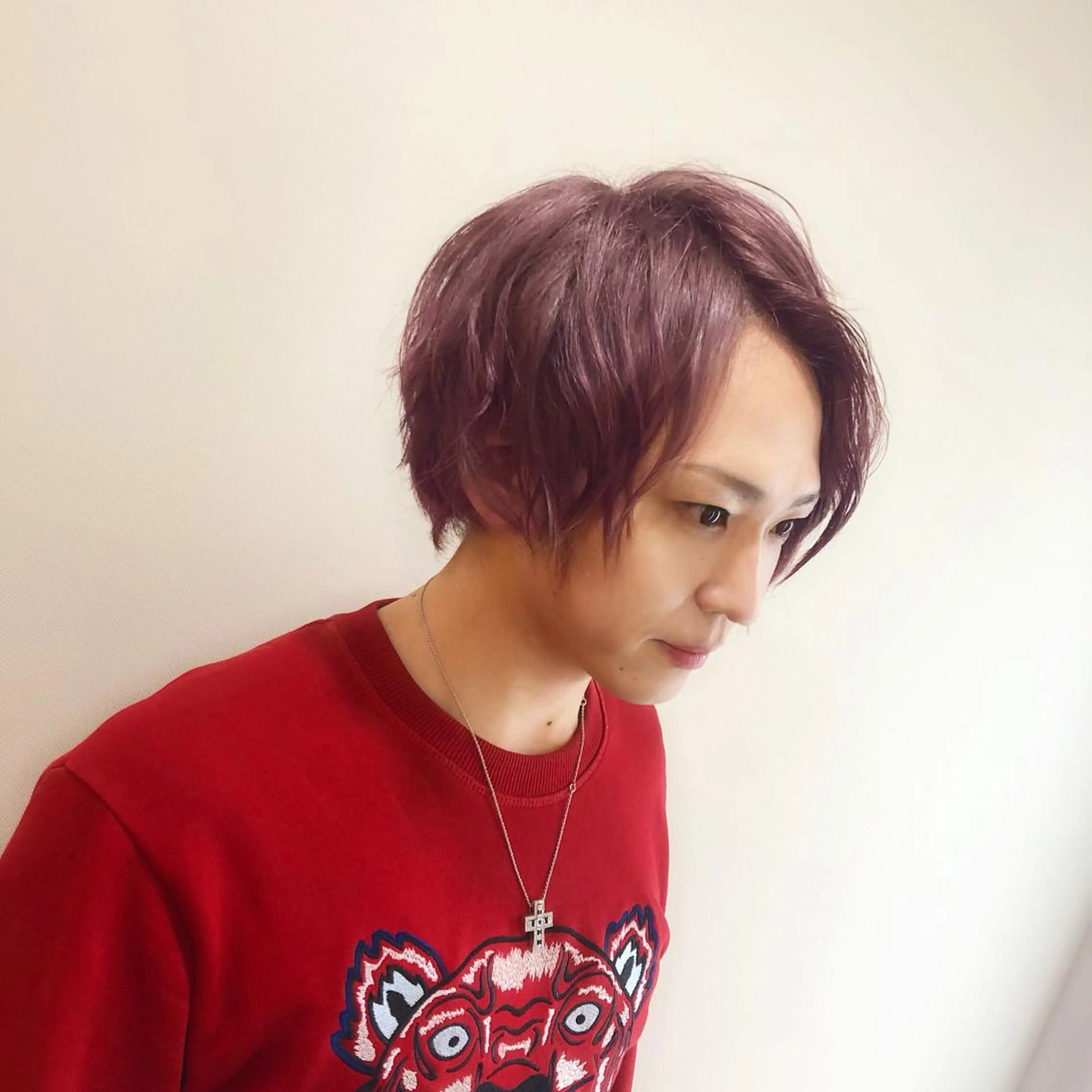 ショート カラー メンズ 🍀アレンジ簡単ヘア ☘️石田万里奈🍀のヘアスタイル