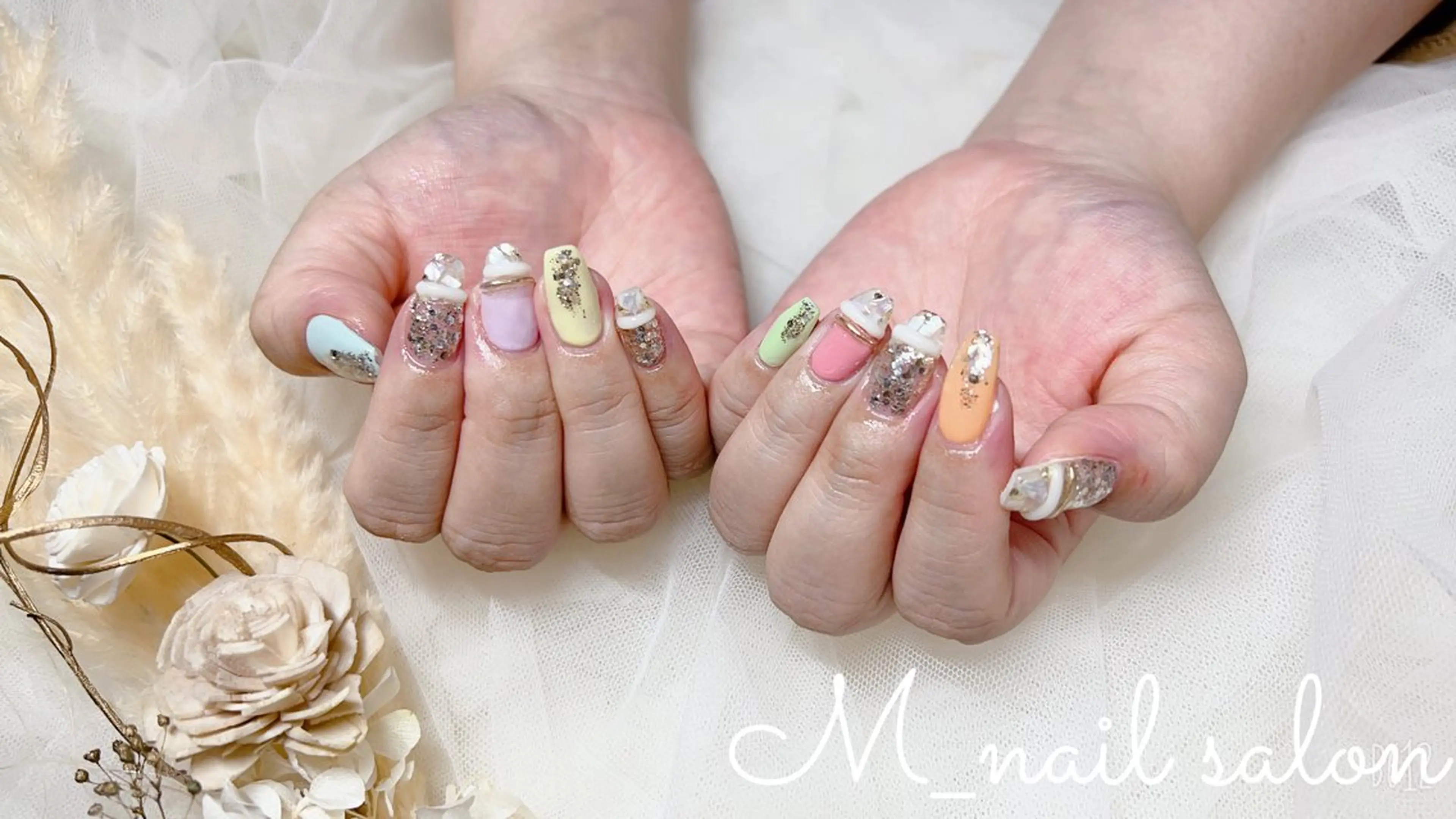 ネイル 持ち込み M_nail salon所属・M_ nail salonのネイルデザイン