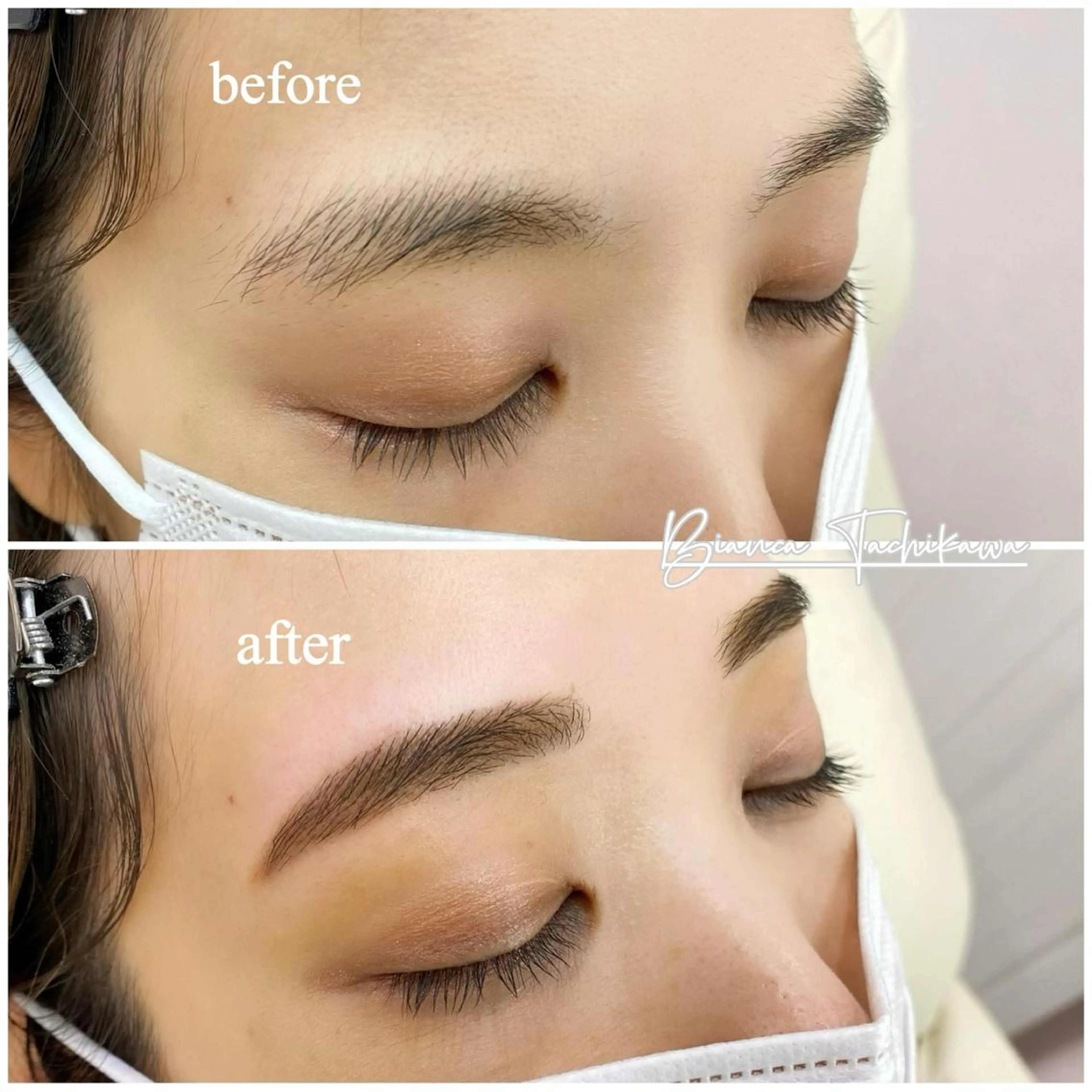 アイブロウ 眉毛ワックス脱毛 ワックス脱毛 眉カット その他(アイブロウ) Bianca立川店 川村のマツエク・マツパデザイン