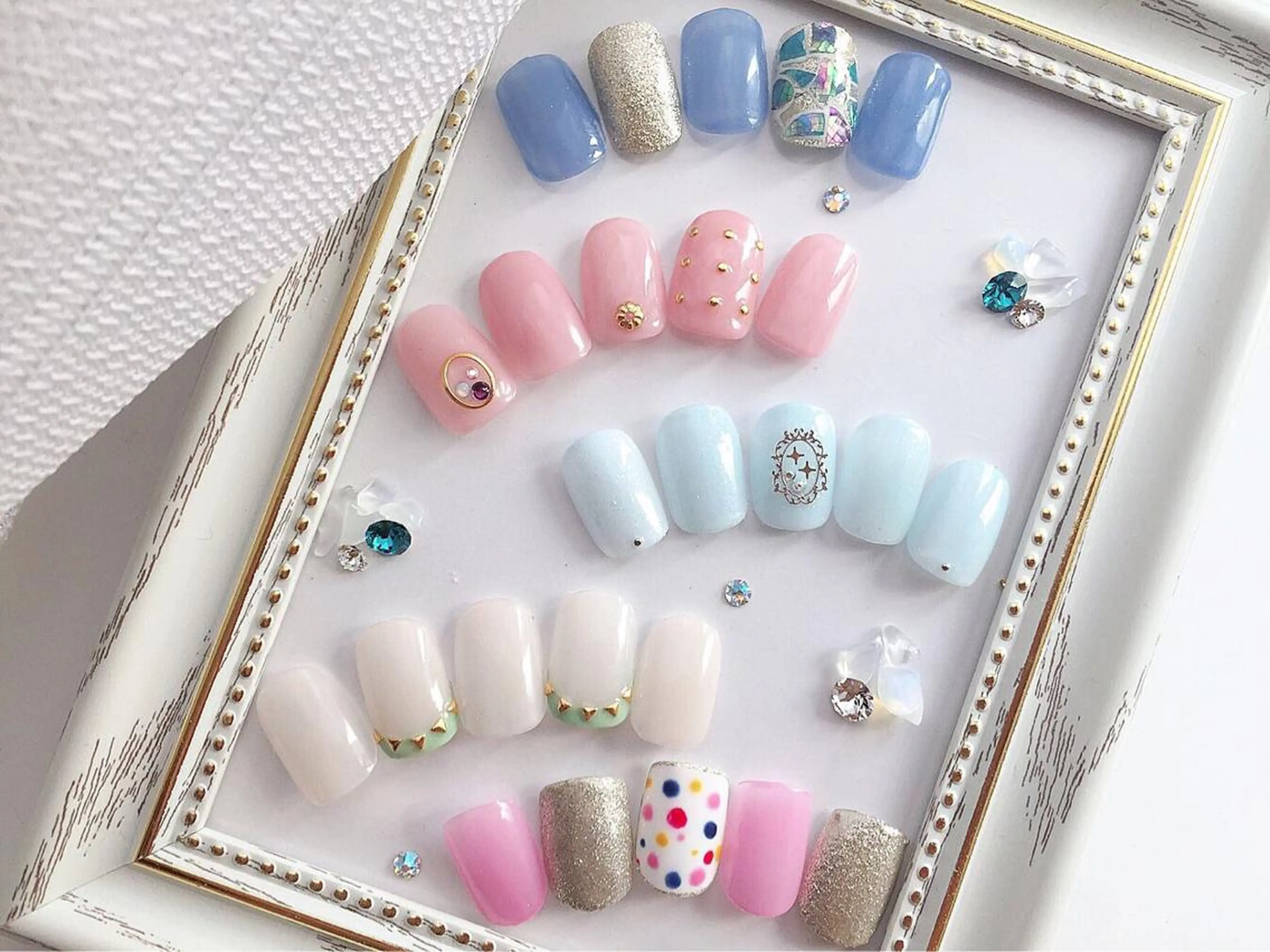 ネイル Viseo《6週間 長持ちパラジェル》のネイルデザイン