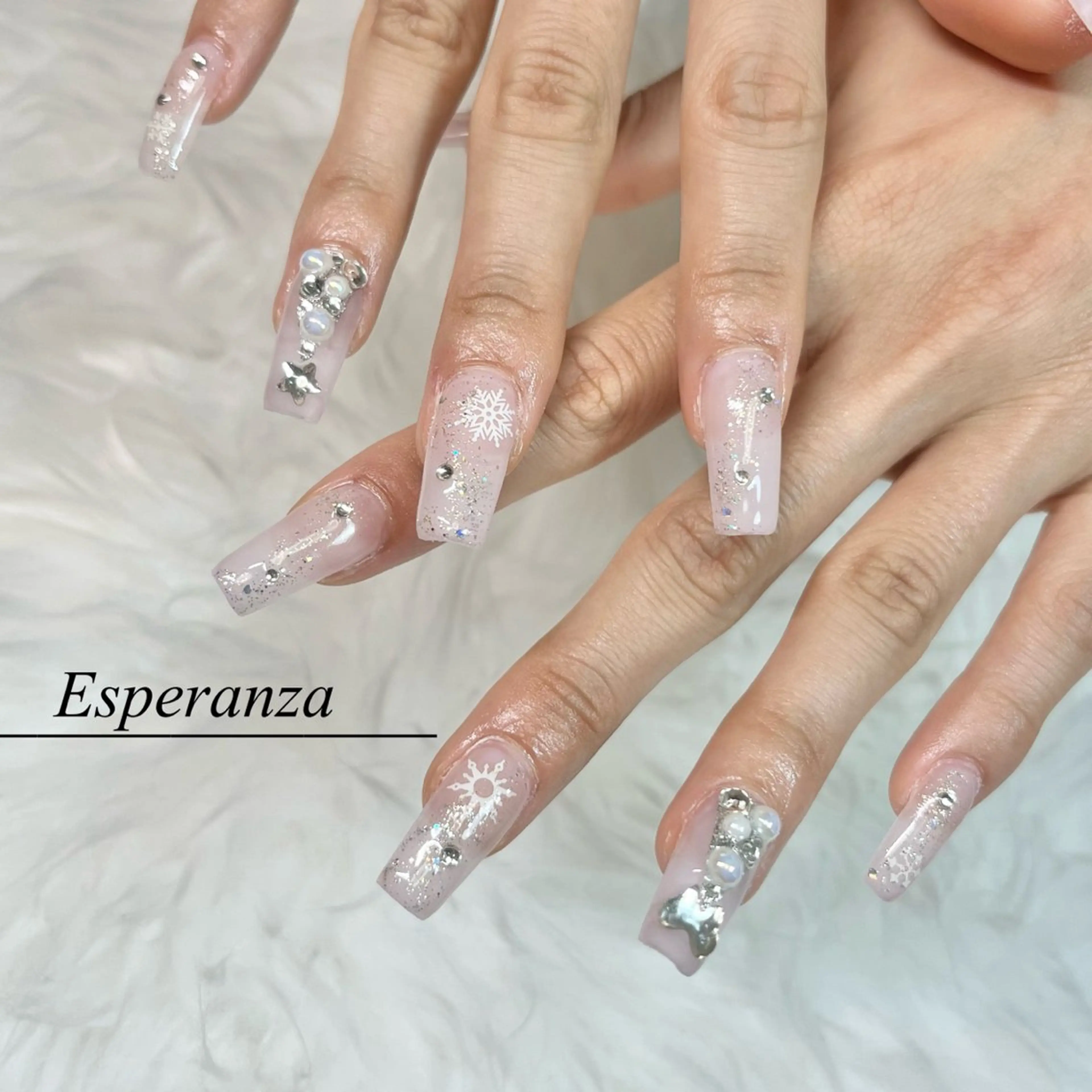 ネイル 長さ出し 持ち込み WINK DOLL 🌹MARIのネイルデザイン