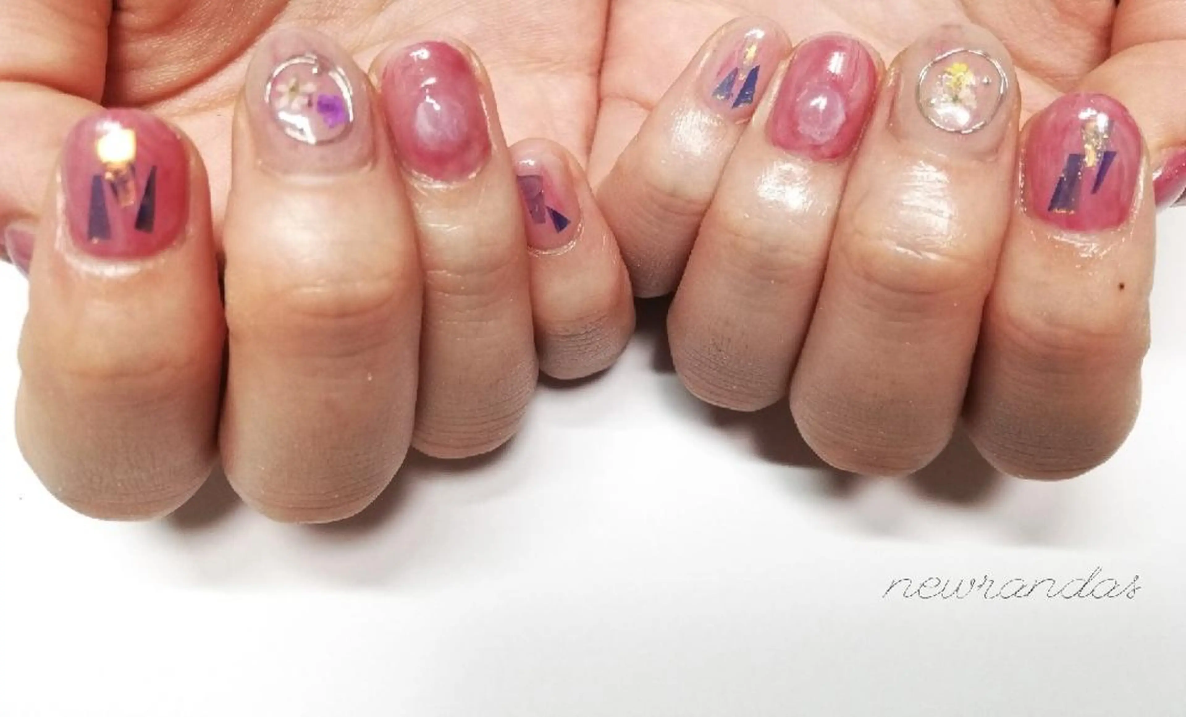 ネイル newrandas hitomiのネイルデザイン