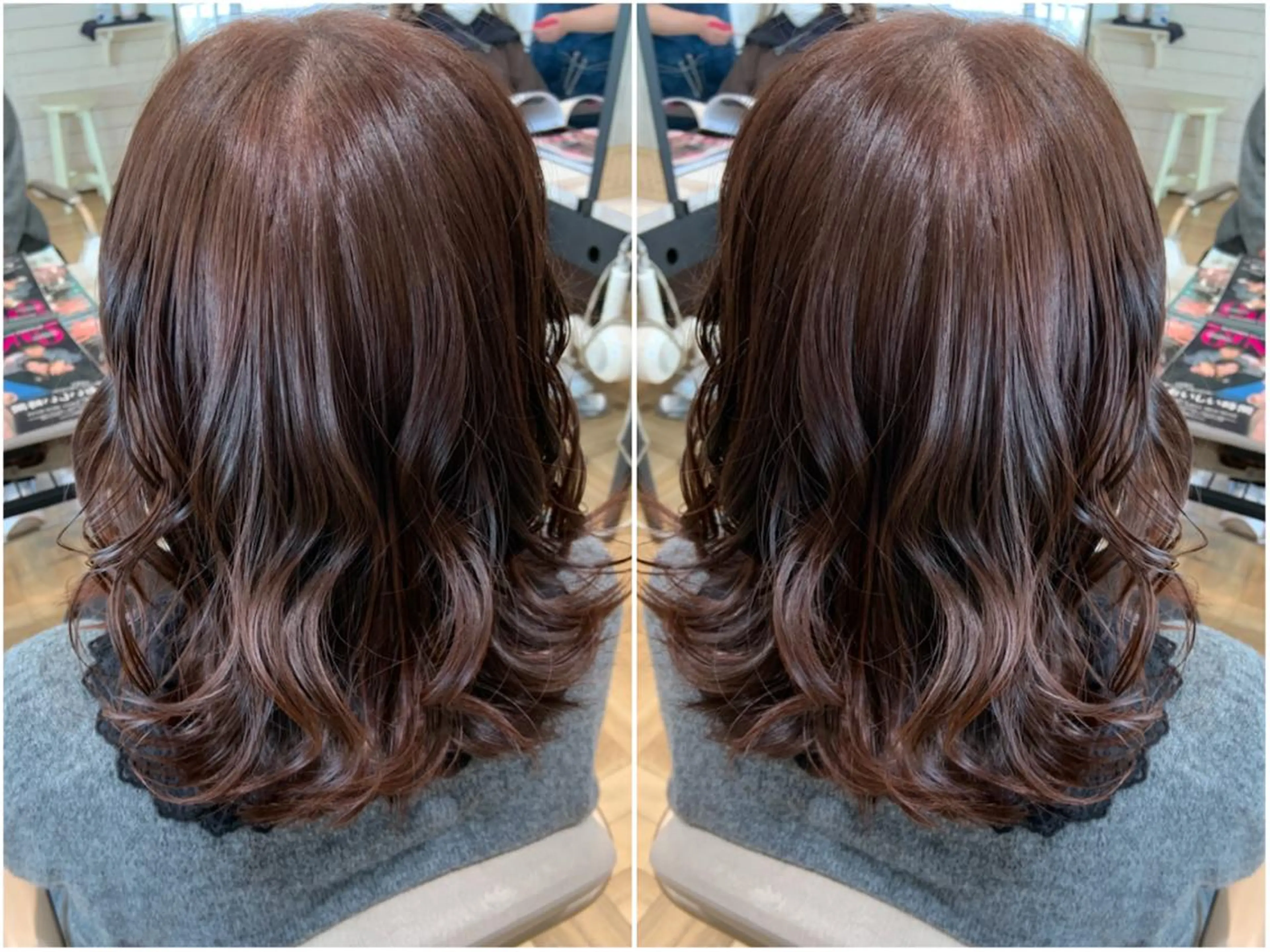 ミディアム カラー ヘアアレンジ ヘアカラー トリートメント rita atelier 【リタ】所属・韓国hair🦋 Nanaのヘアスタイル