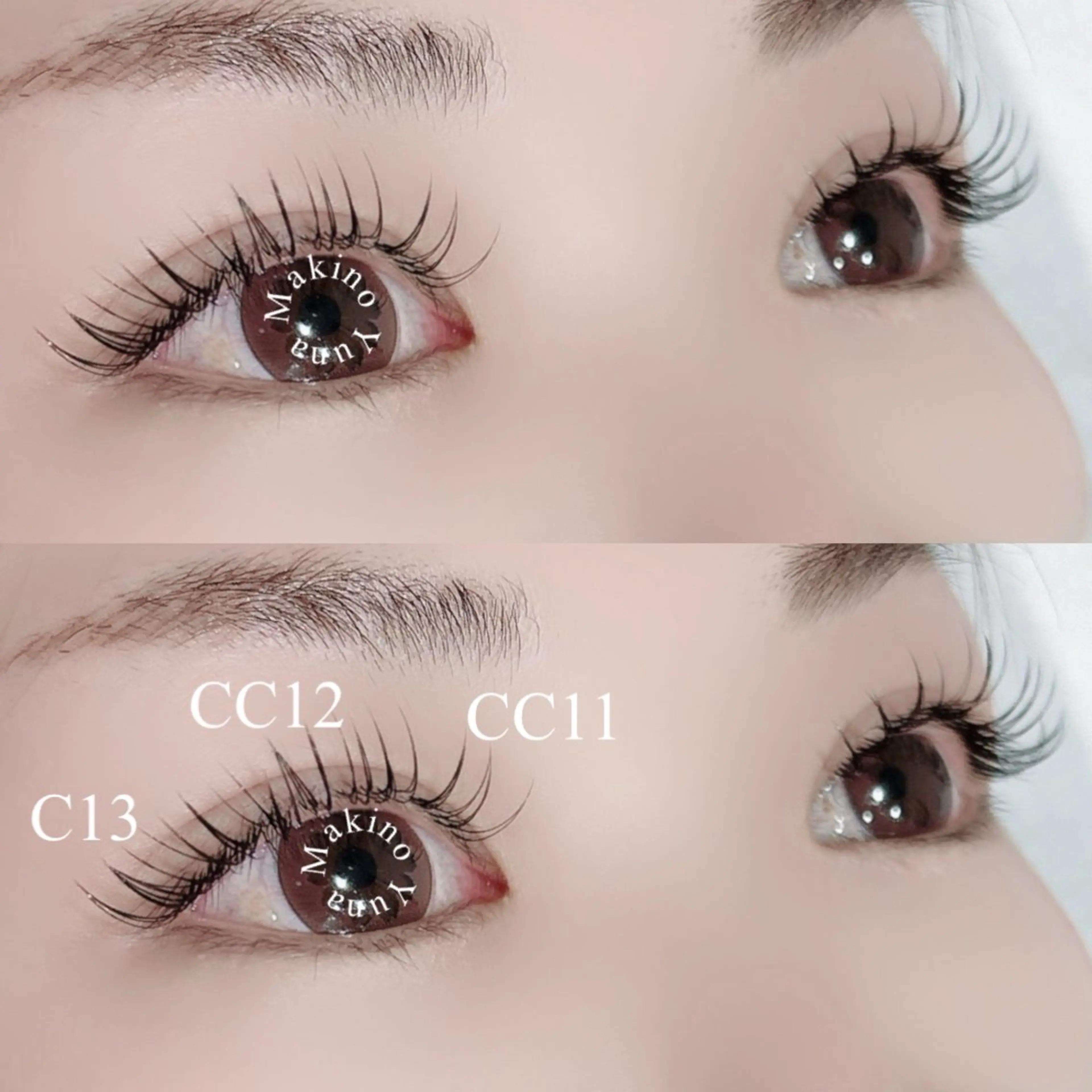 マツエク・マツパ マツエク EYE405河原町店所属・牧野 由奈のマツエク・マツパデザイン