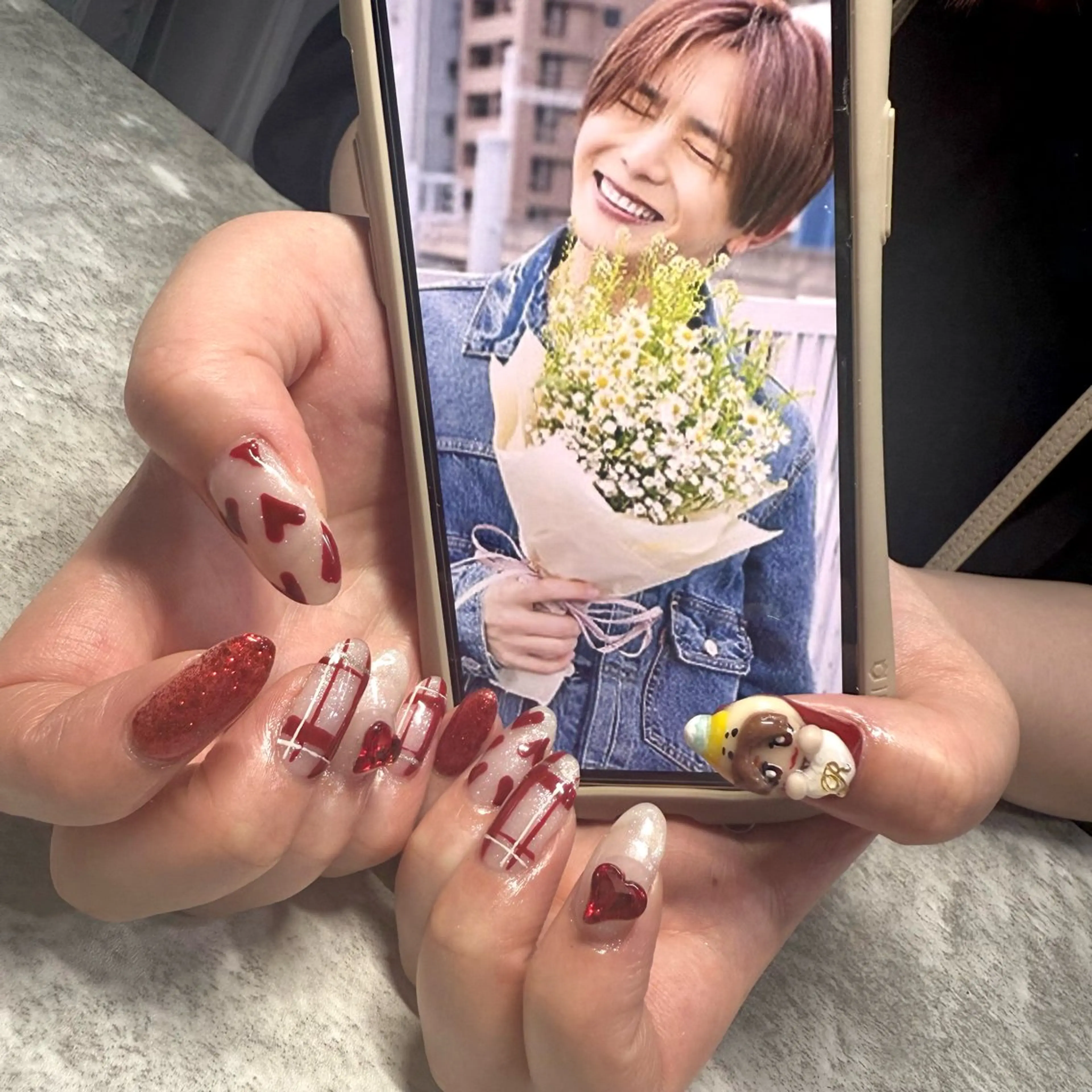 推しネイル 山田涼介くんのライブ用ネイル｜☆Rinail .のネイル