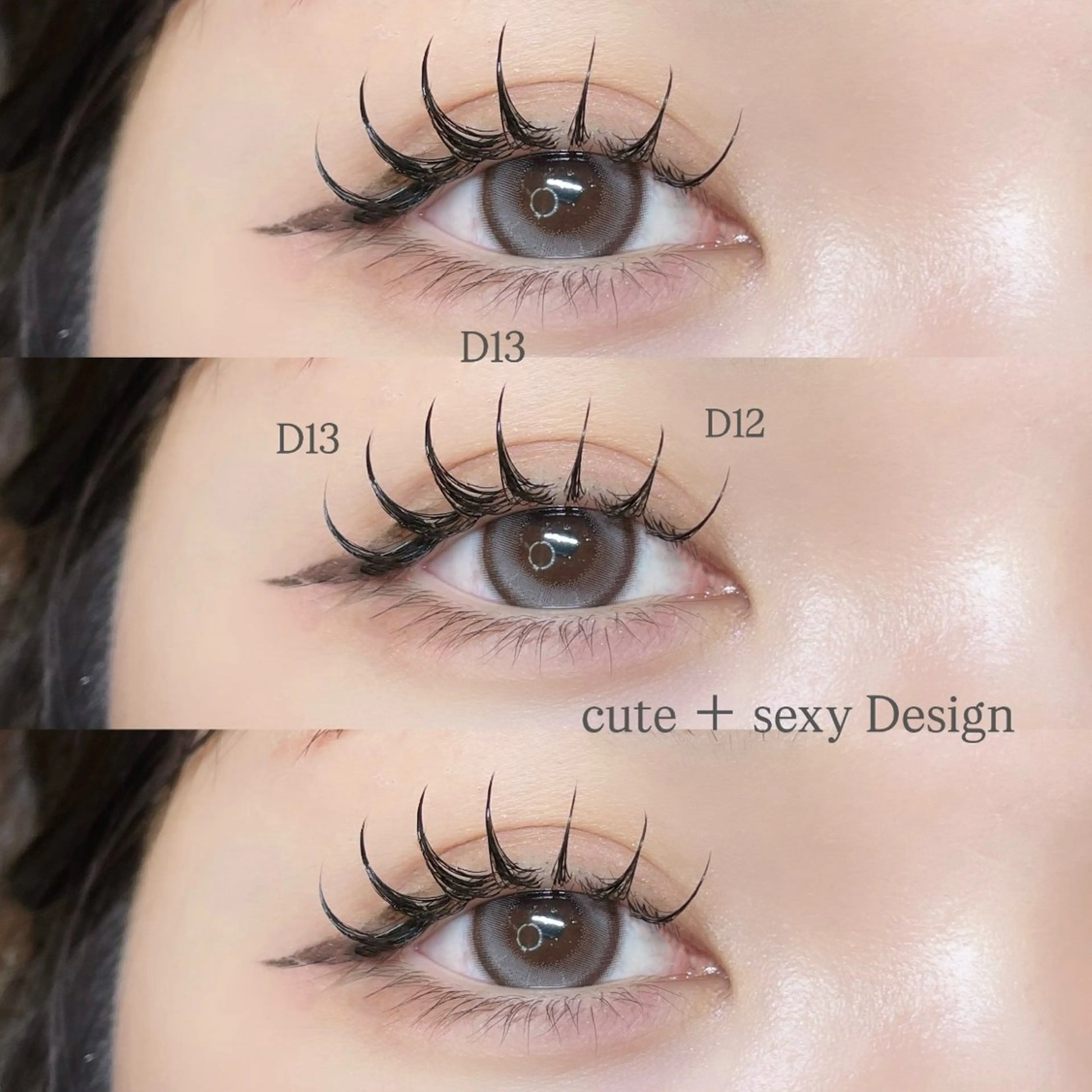 マツエク・マツパ マツエク Mell Yuuna ♡パリエク /束感のマツエク・マツパデザイン