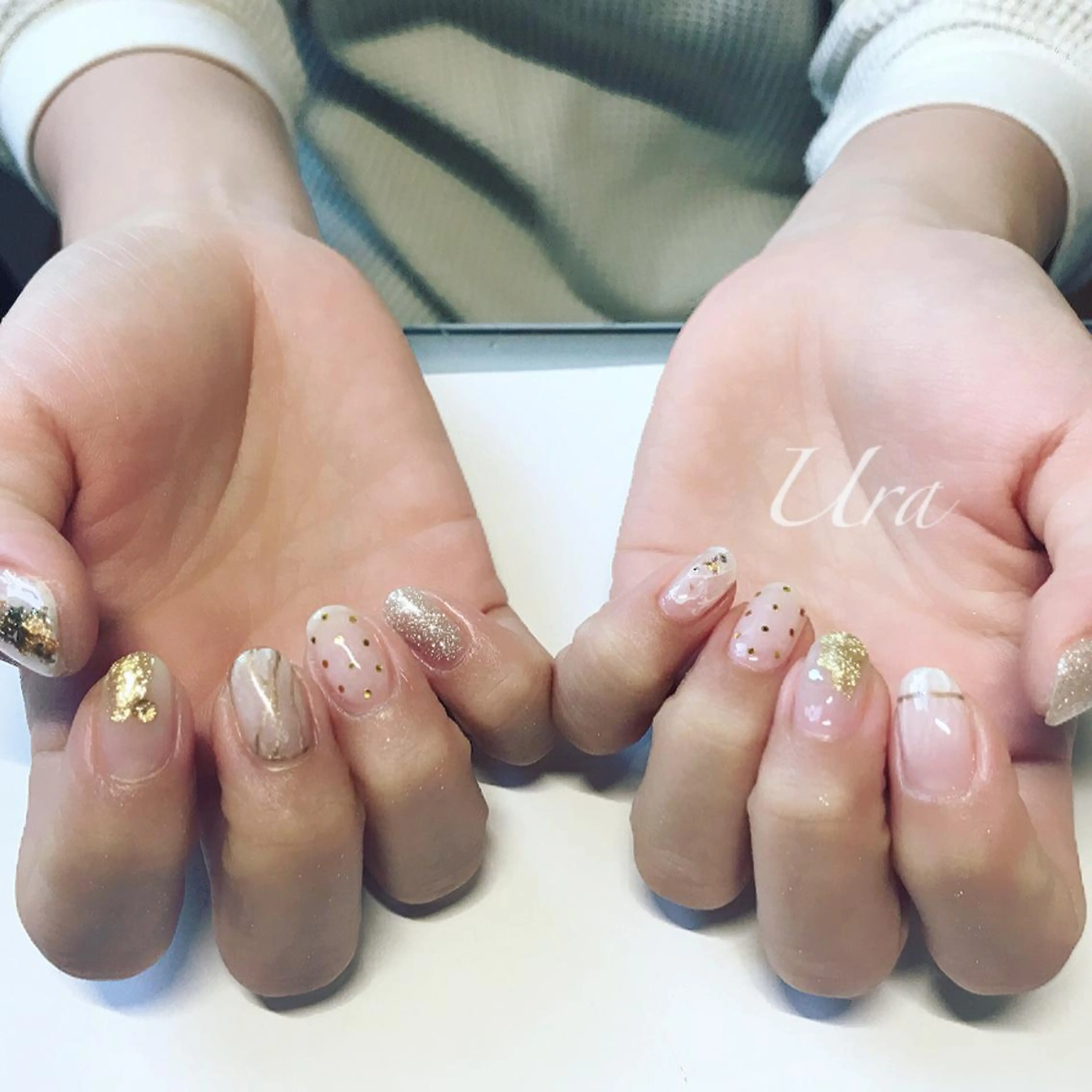 ネイル ニュアンスネイル UrakoNail 《nail》のネイルデザイン