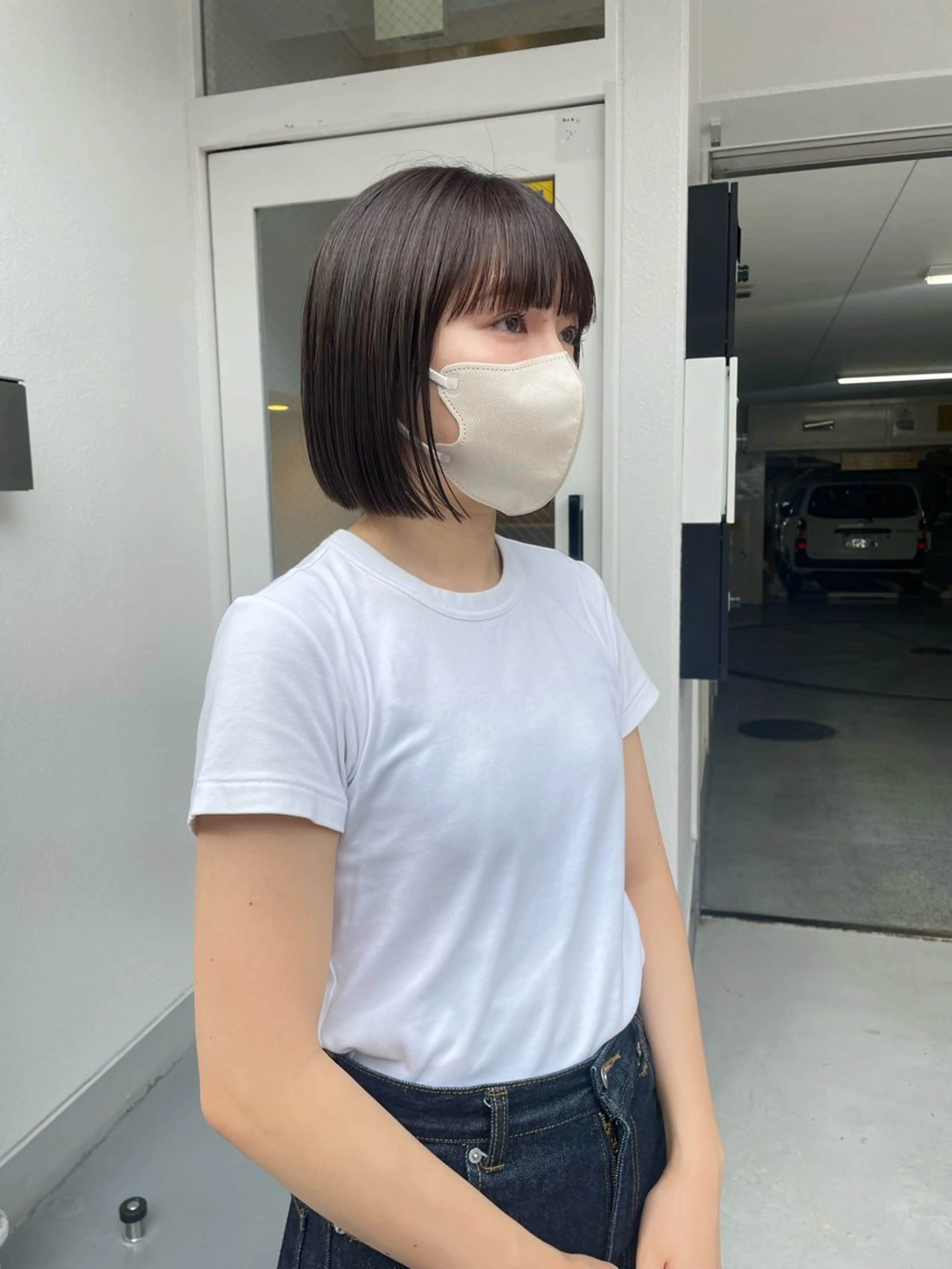 ショート 渥美 怜子のヘアスタイル