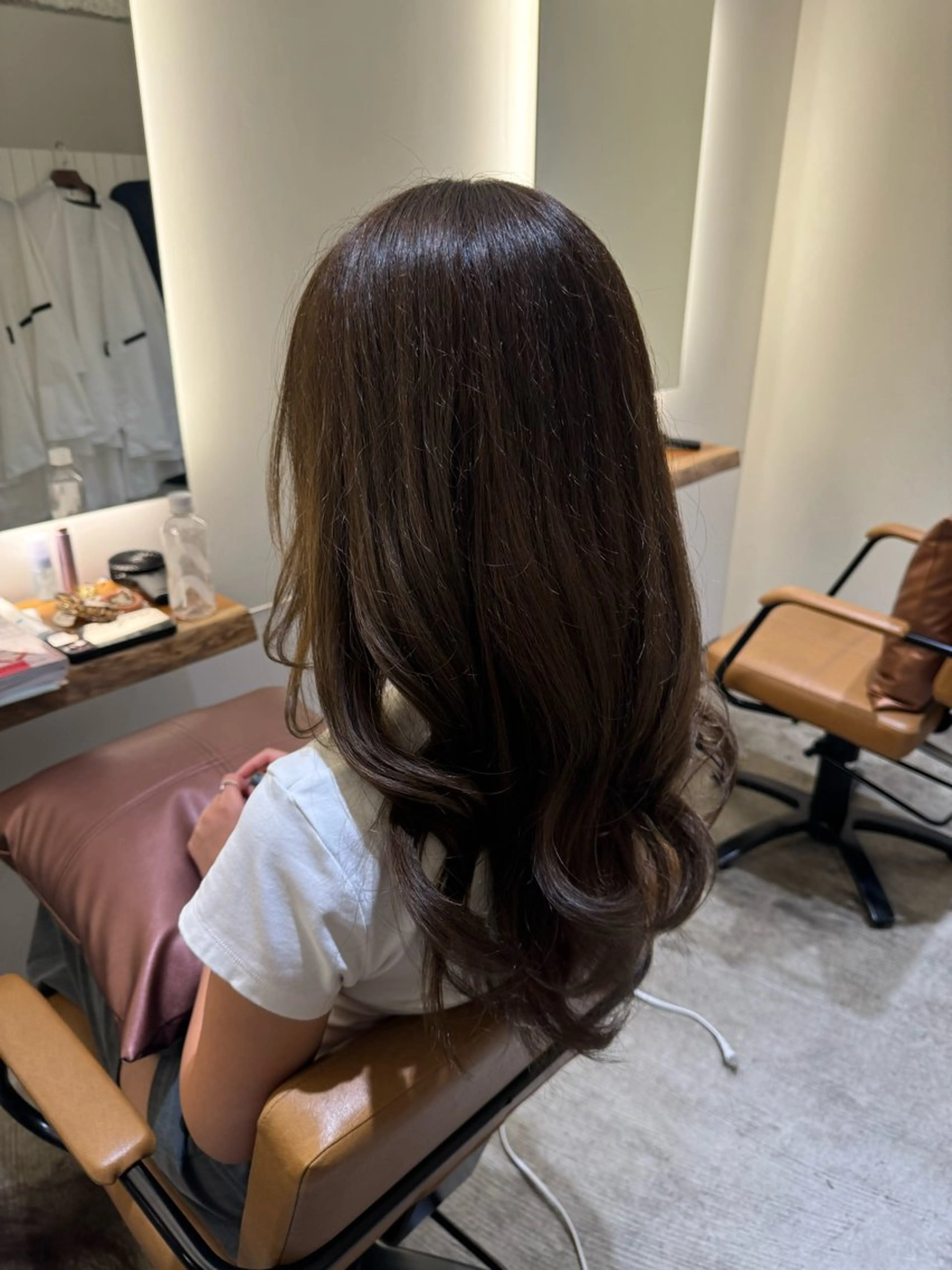 ロング 銀座骨格診断似合わせ 美容師中島年紀のヘアスタイル