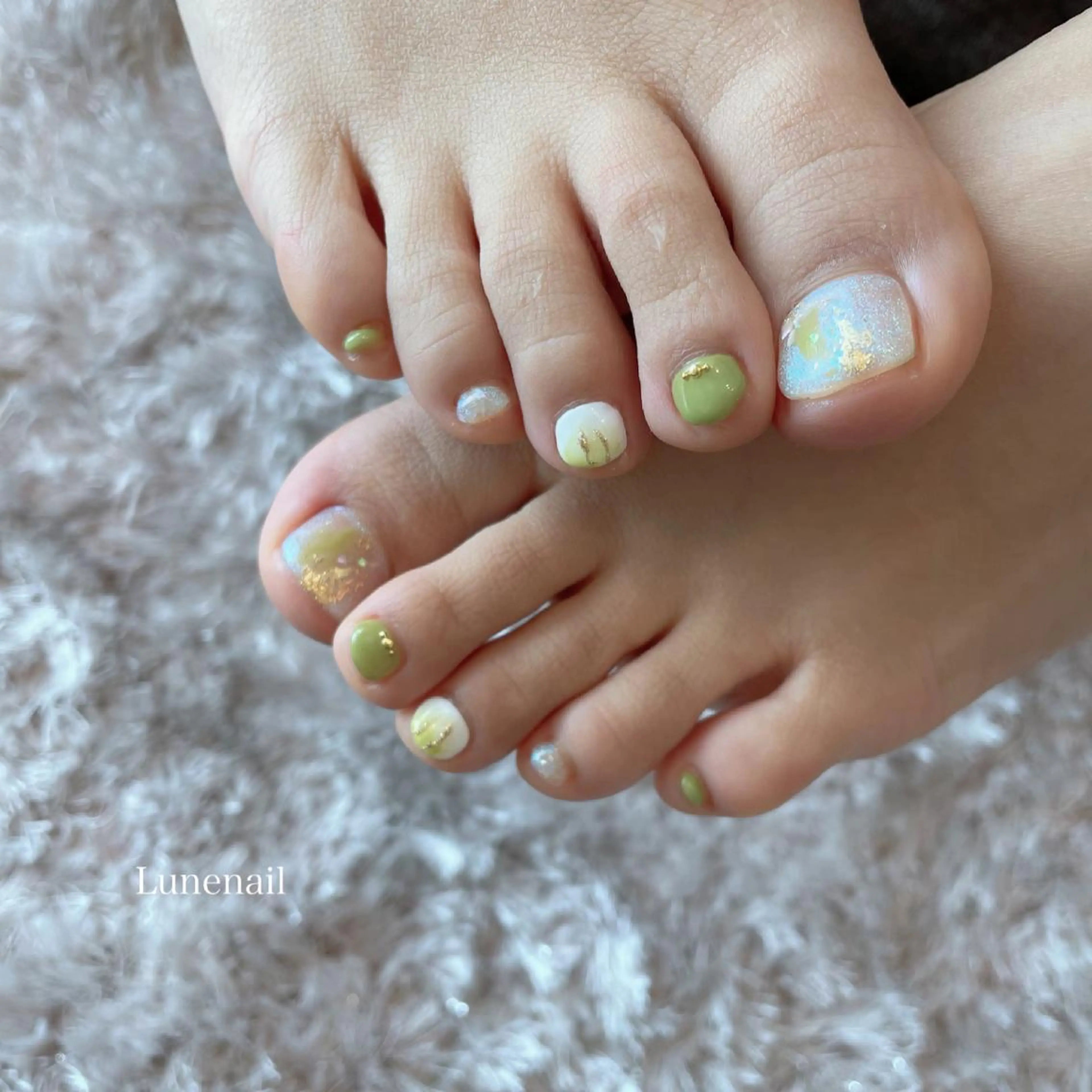 ネイル フットネイル Lunenail所属・Lune nailのネイルデザイン