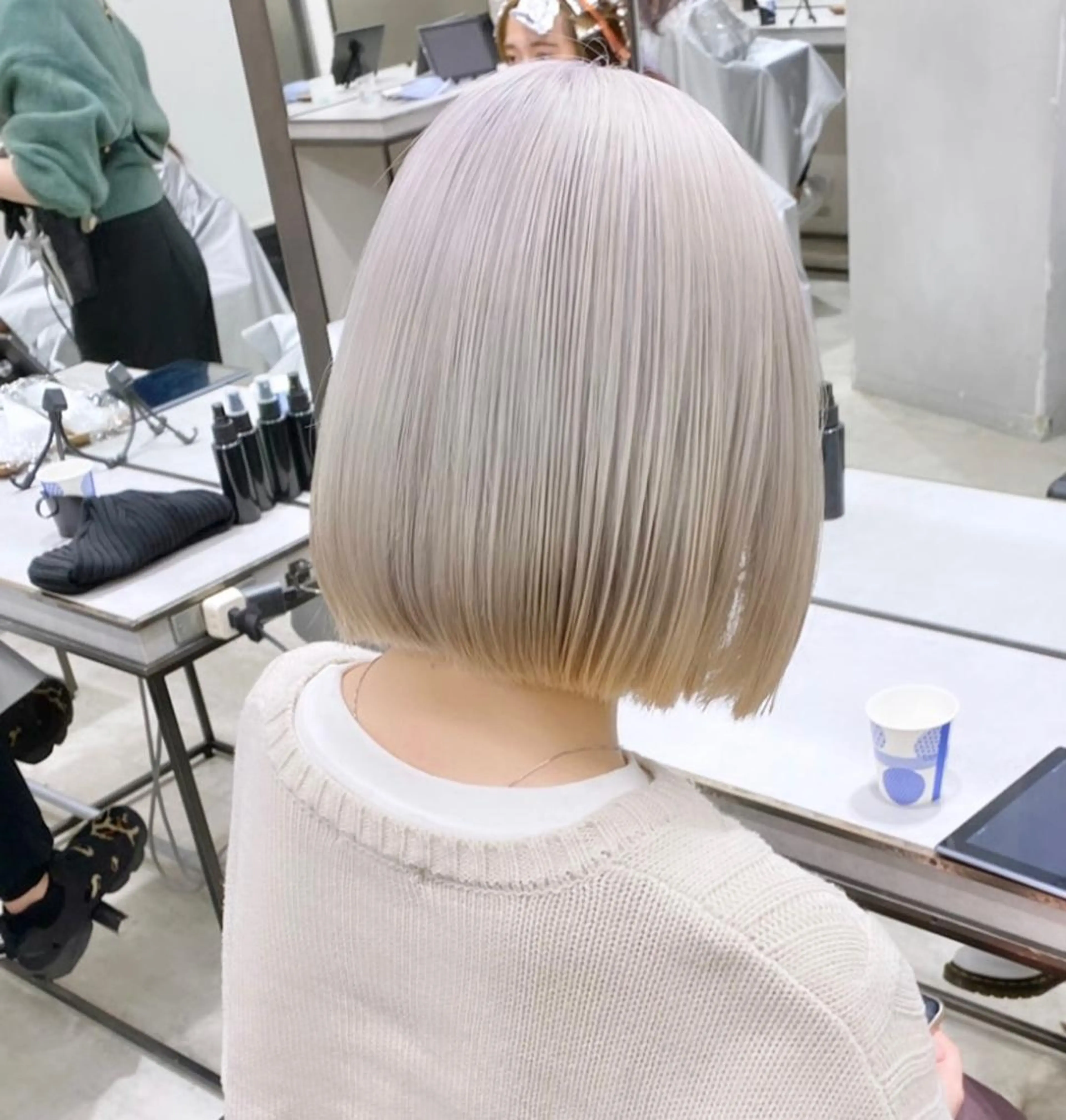 ショート カラー ヘアカラー トリートメント カラー系/カット特化 🟠オオタキマサシのヘアスタイル
