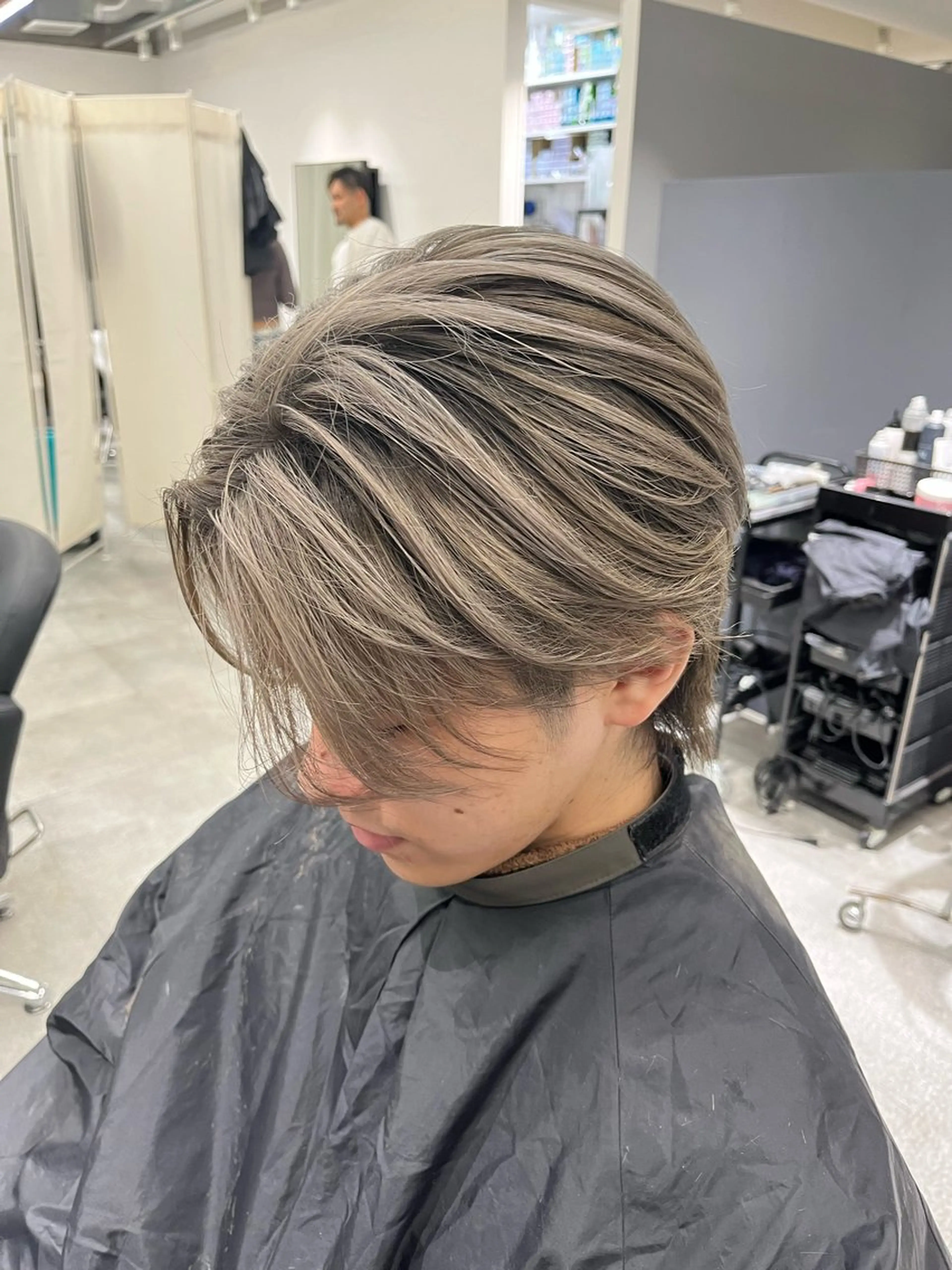 カット+メンズバレイヤージュ🦋の写真