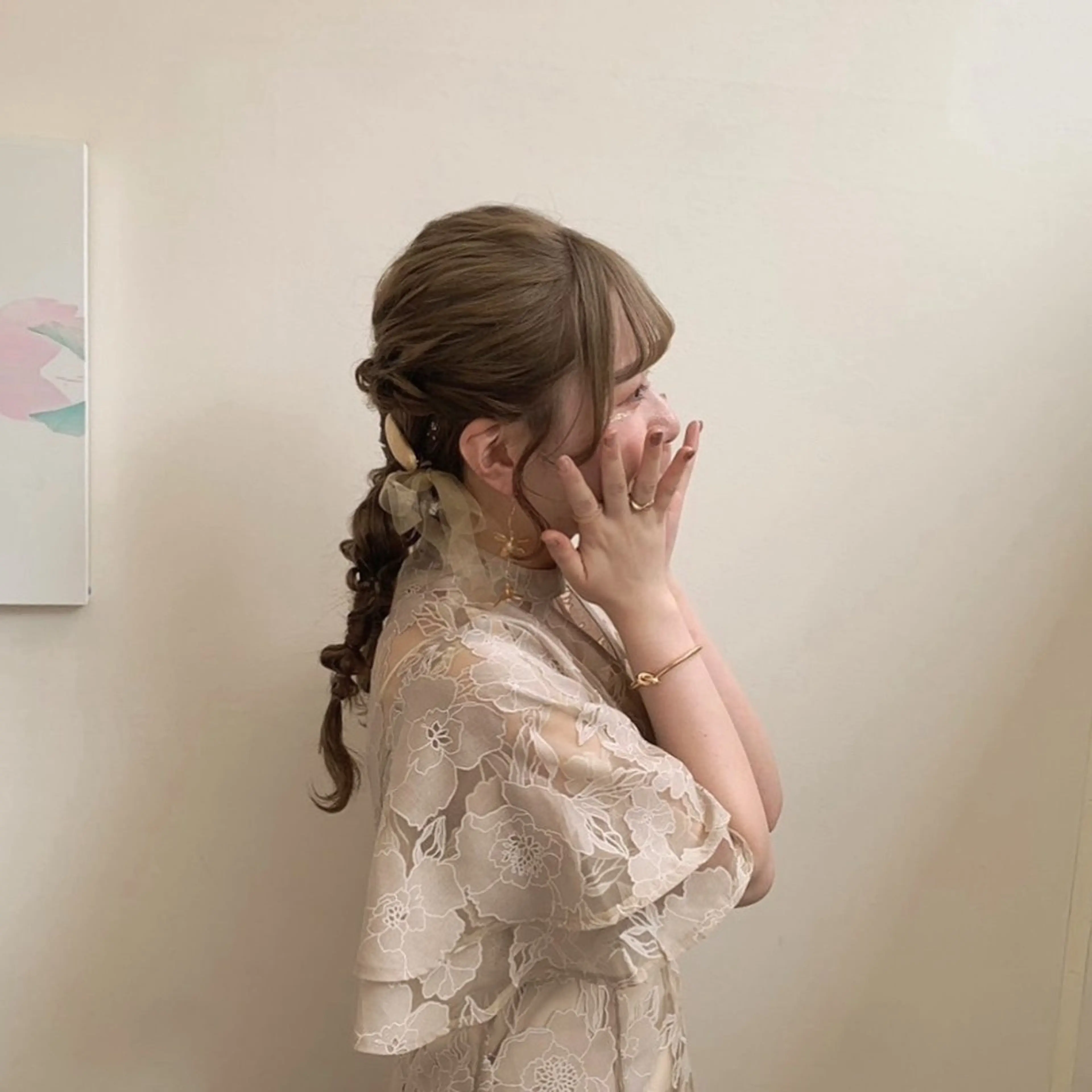 ヘアアレンジ ParveMix ♡白神みやびのヘアスタイル