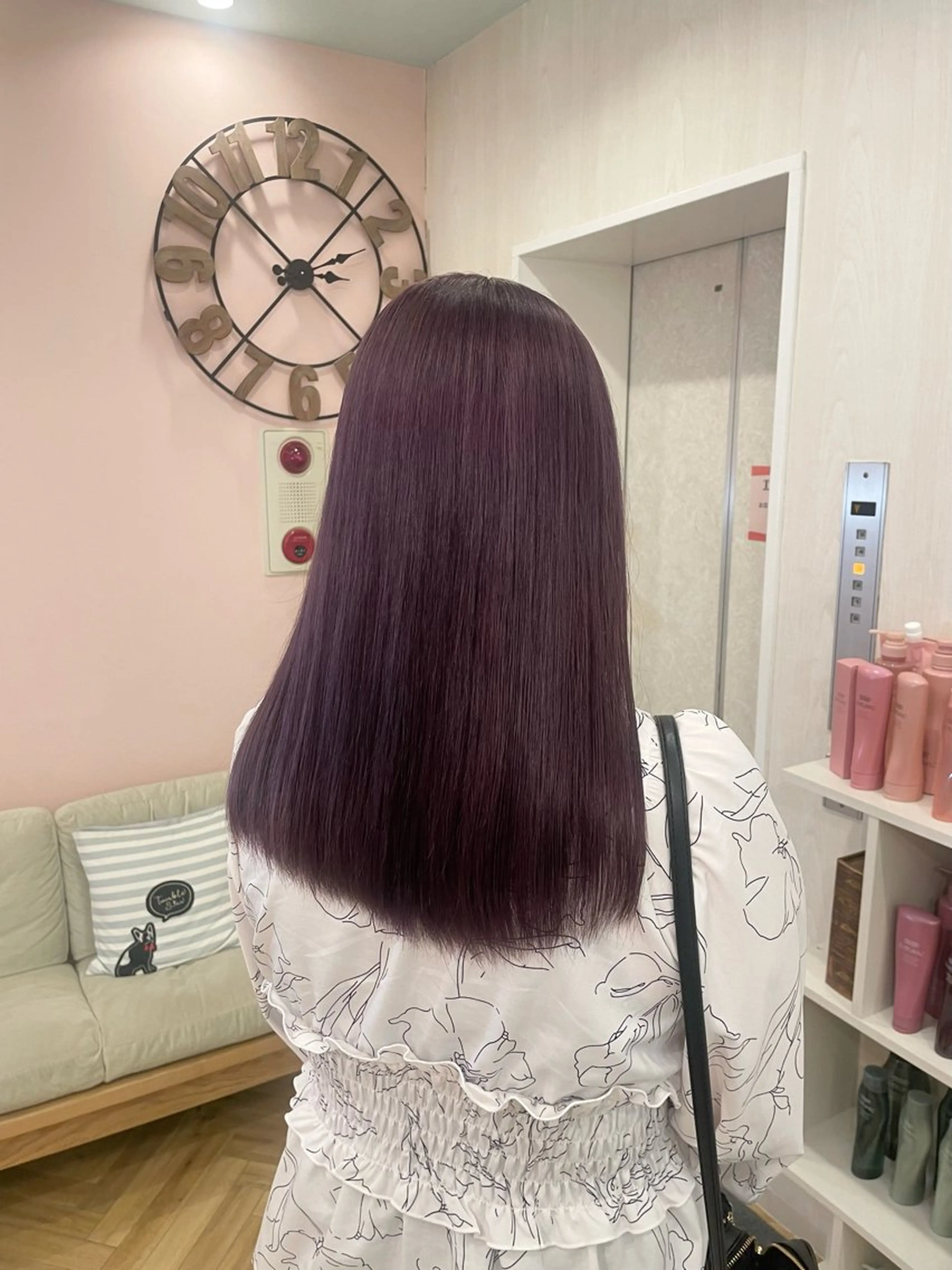 ロング カラー カット ヘアカラー トリートメント ダブルカラー/ レイヤー🍒齋藤 澪のヘアスタイル