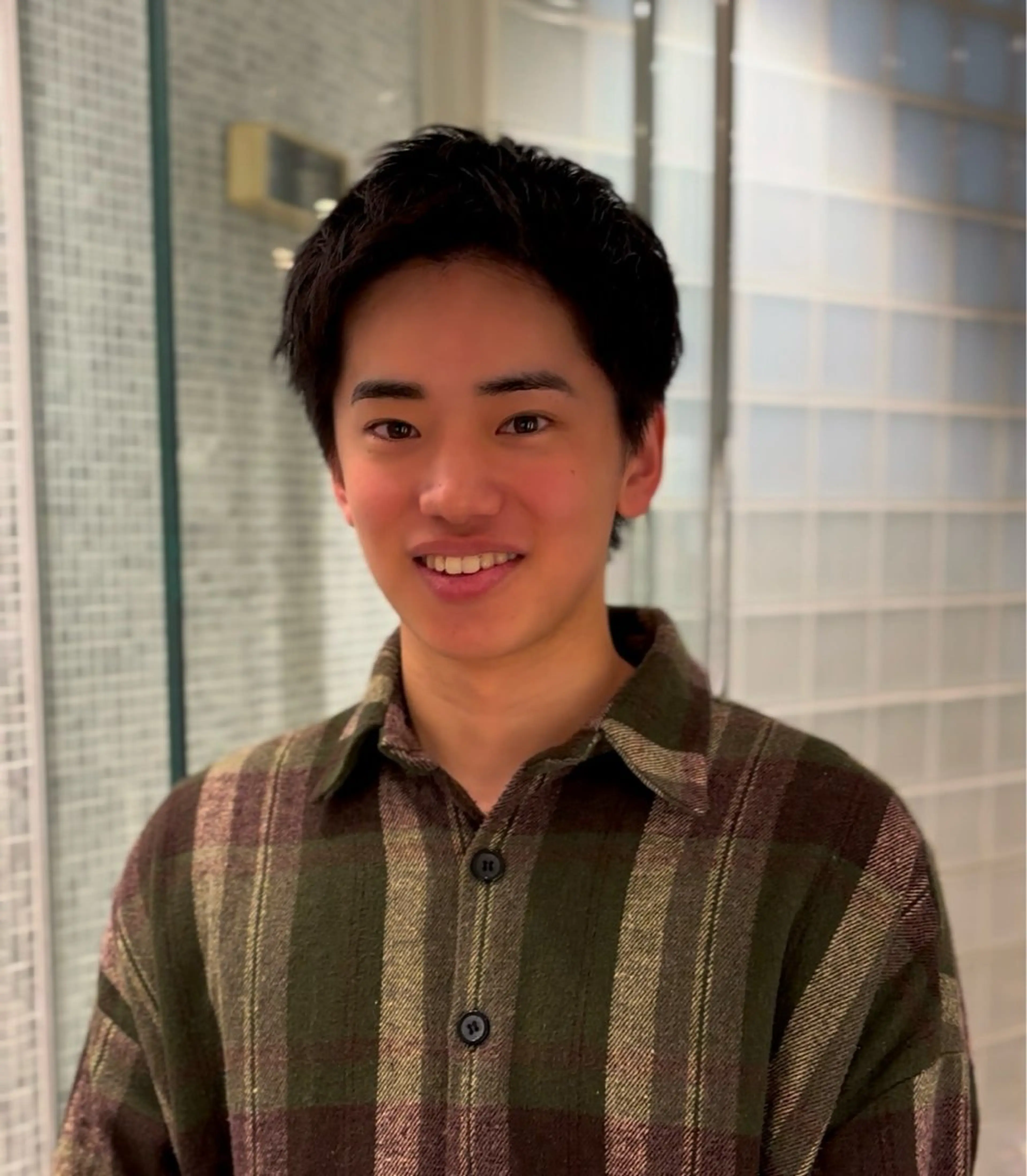 ショート メンズ カット メンズパーマ/ブリー チ/motokiのヘアスタイル