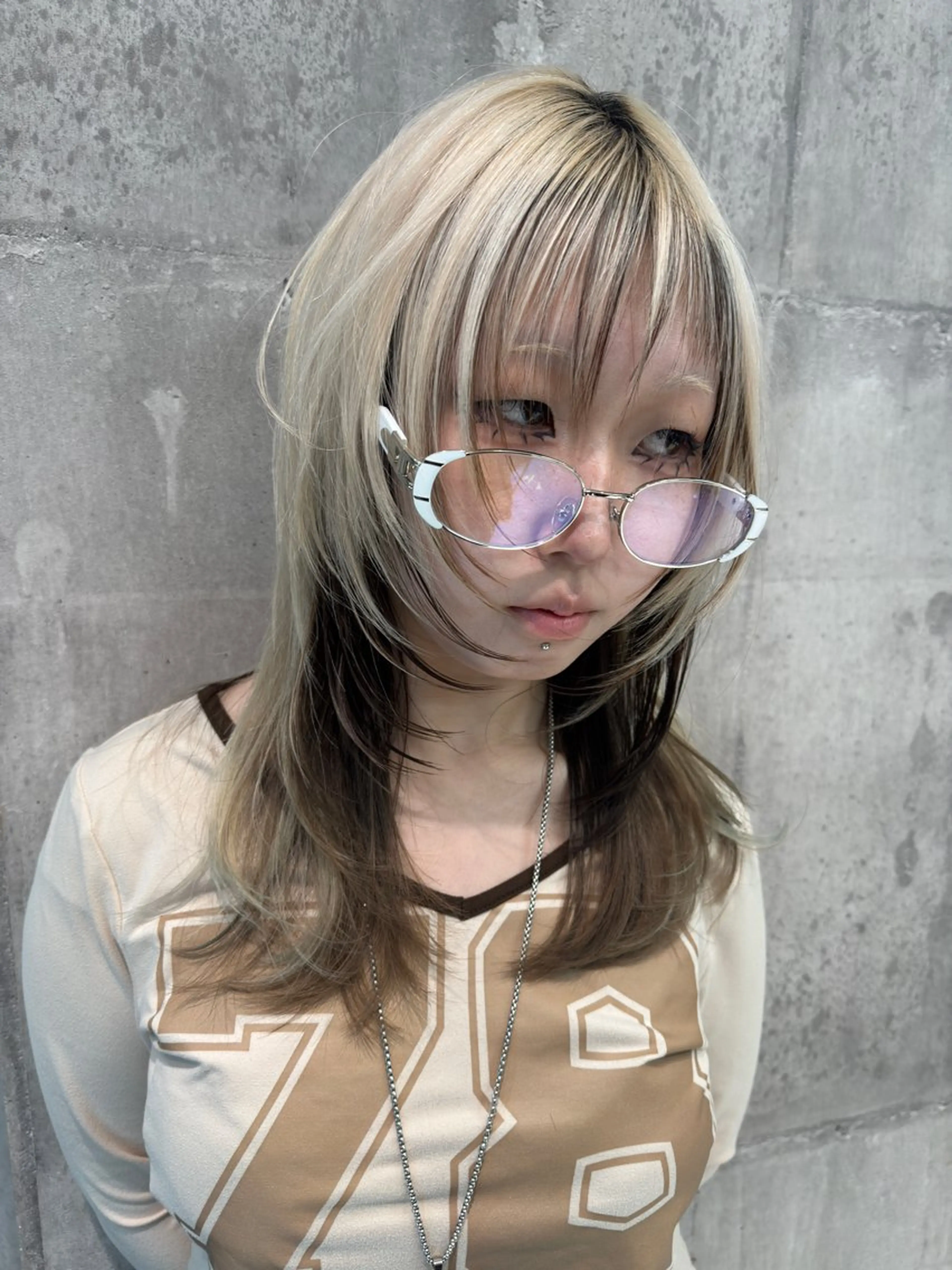 セミロング ヘアカラー トリートメント ヘアセット 似合わせカットカラー ⭐️代表⭐️のヘアスタイル