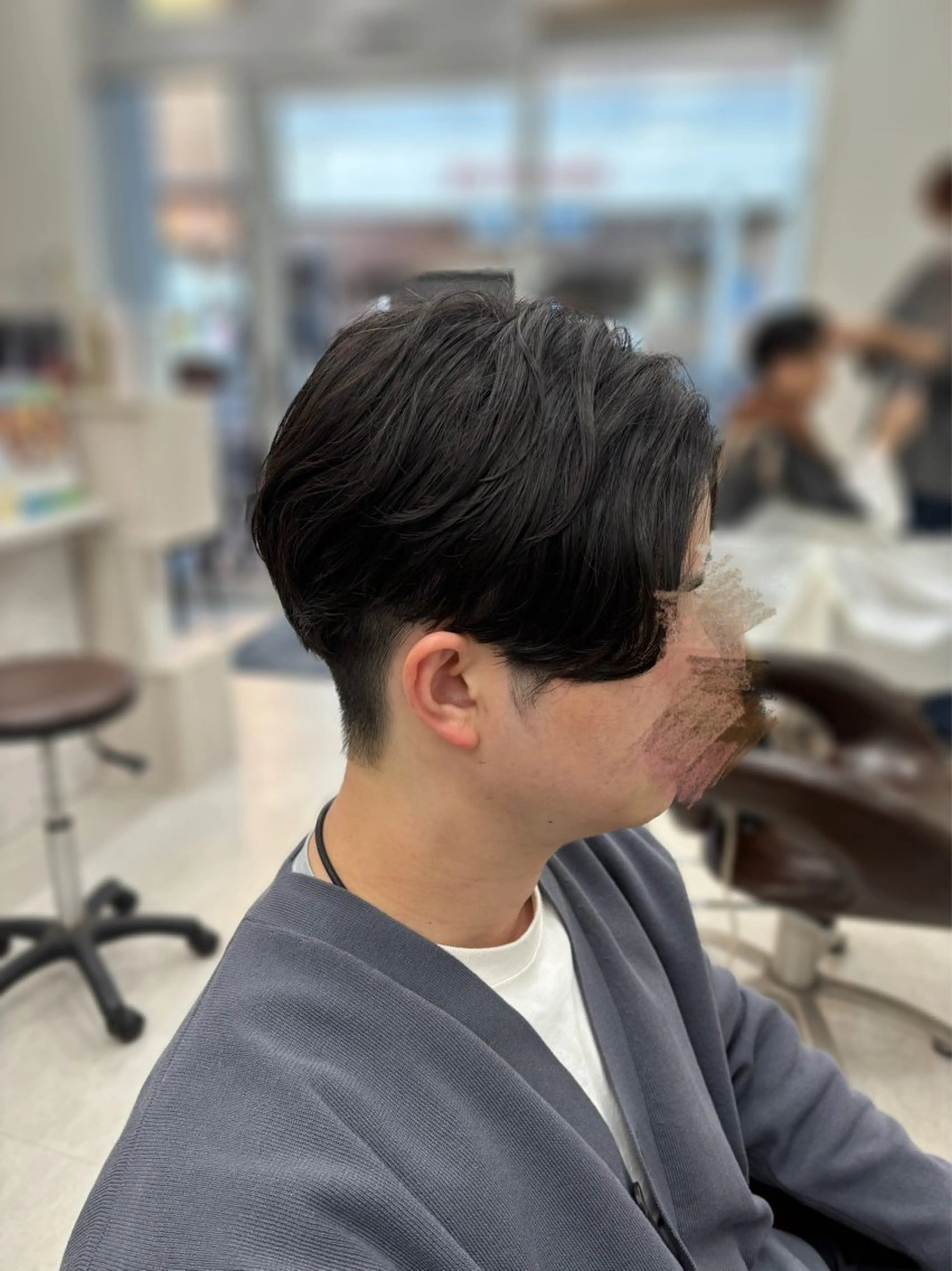 メンズ センターパート ️🫧押上️🫧はな 🫧まとまるショートのヘアスタイル