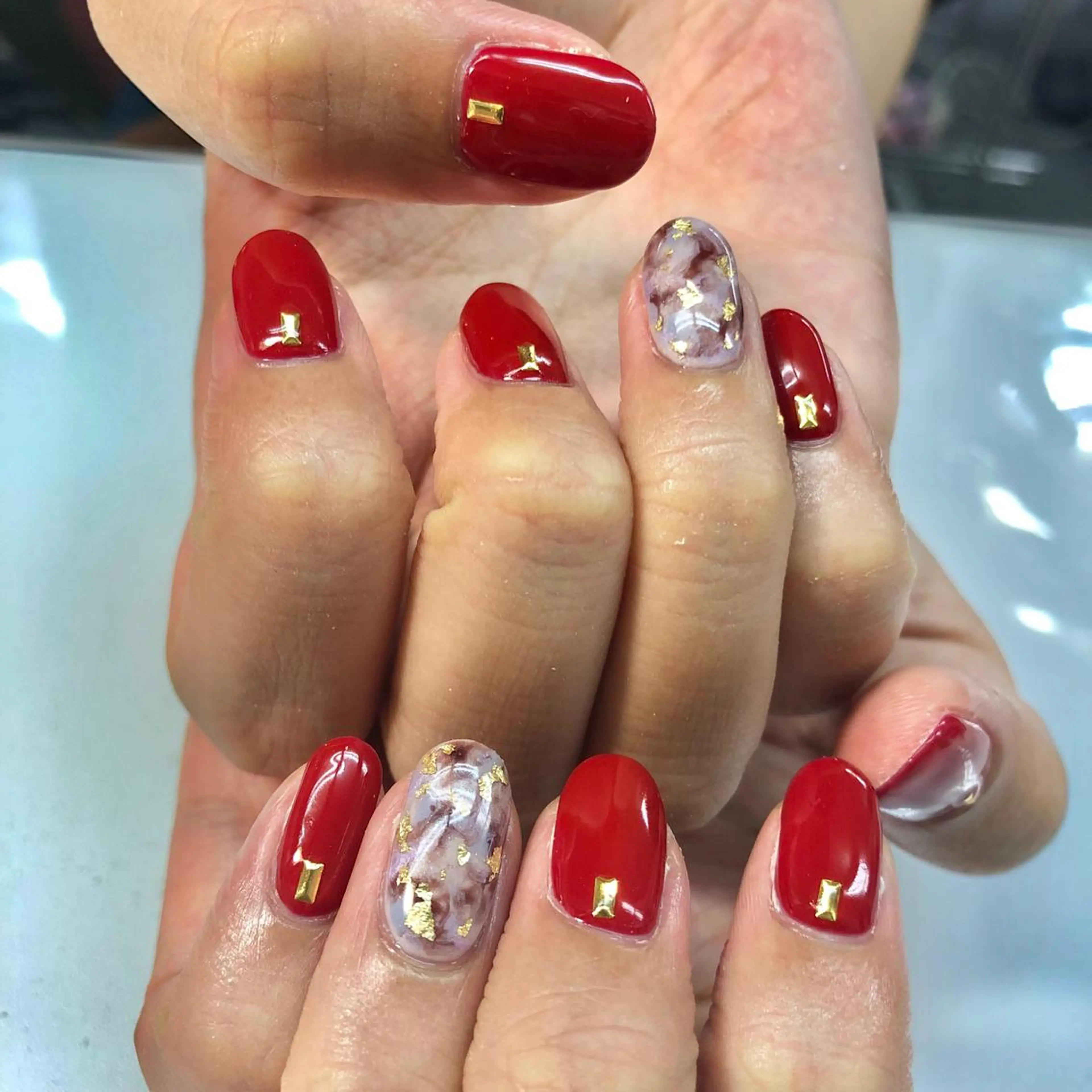 ネイル ハンドネイル Tocowaka マエダのネイルデザイン