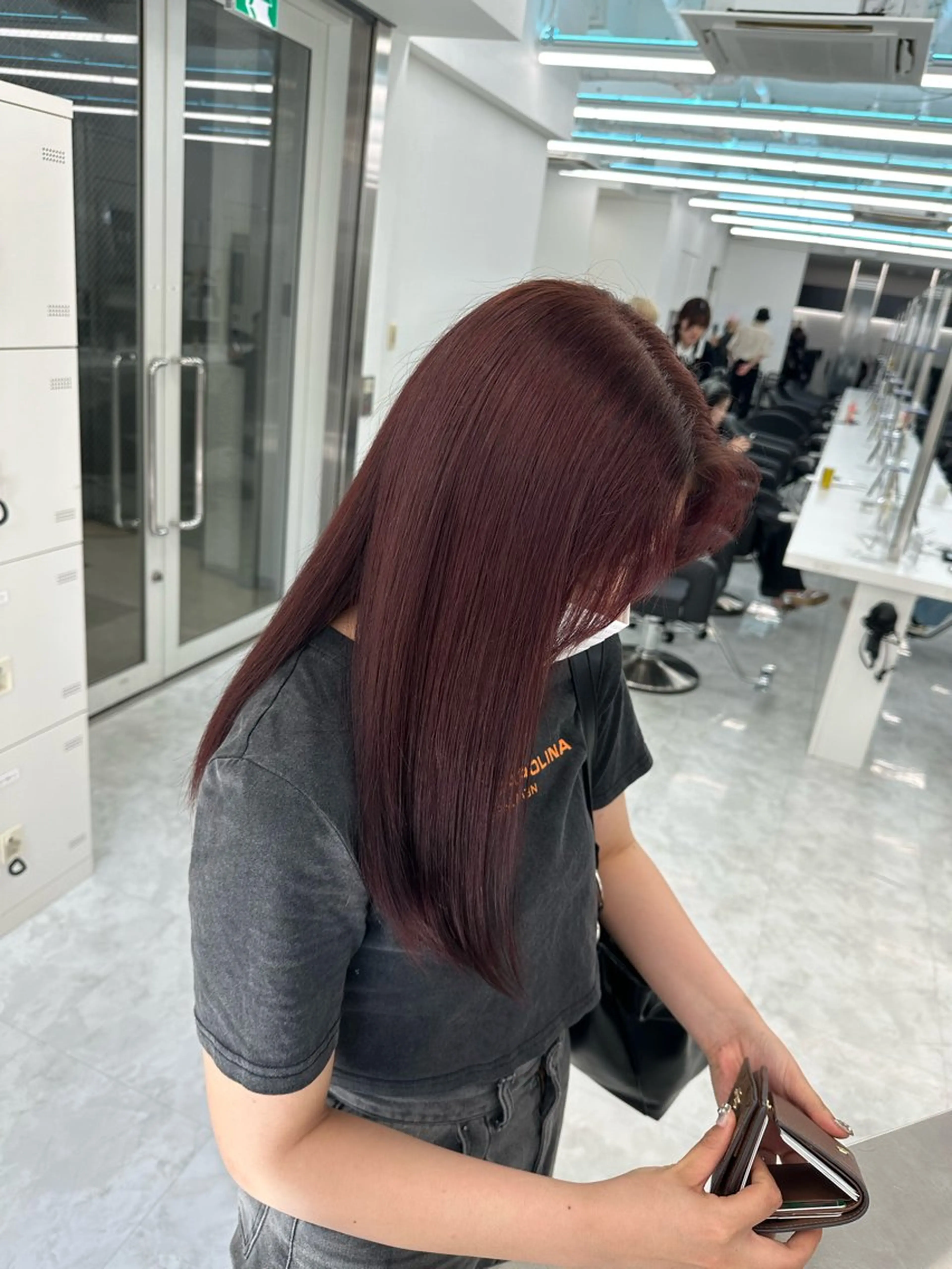 セミロング ヘアカラー トリートメント ヘッドスパ ヘアセット rio🧚🏻‍♀️ 暖色/グレージュのヘアスタイル