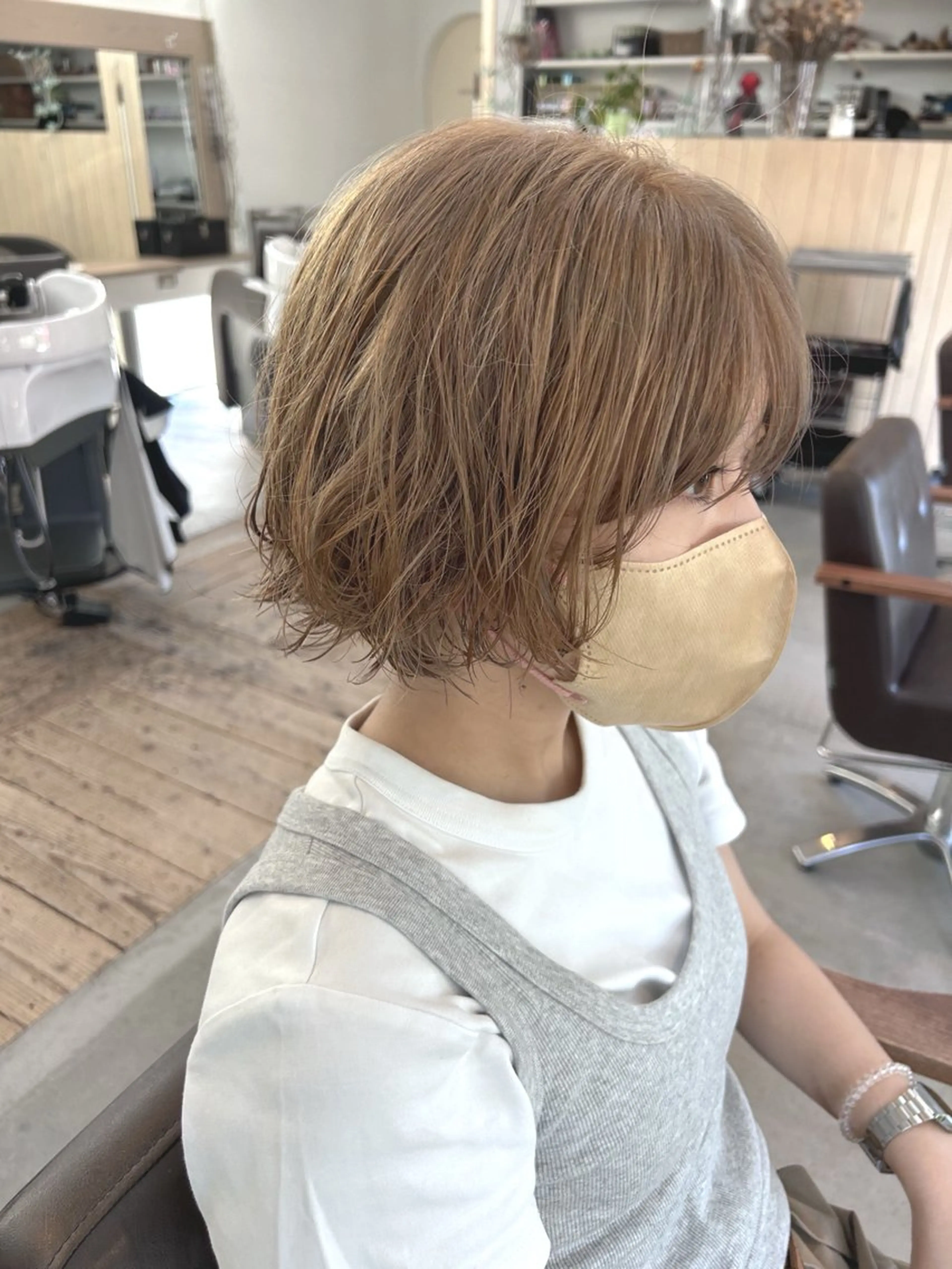 カラー ヘアカラー kachina所属・綿貫 美雪のヘアスタイル