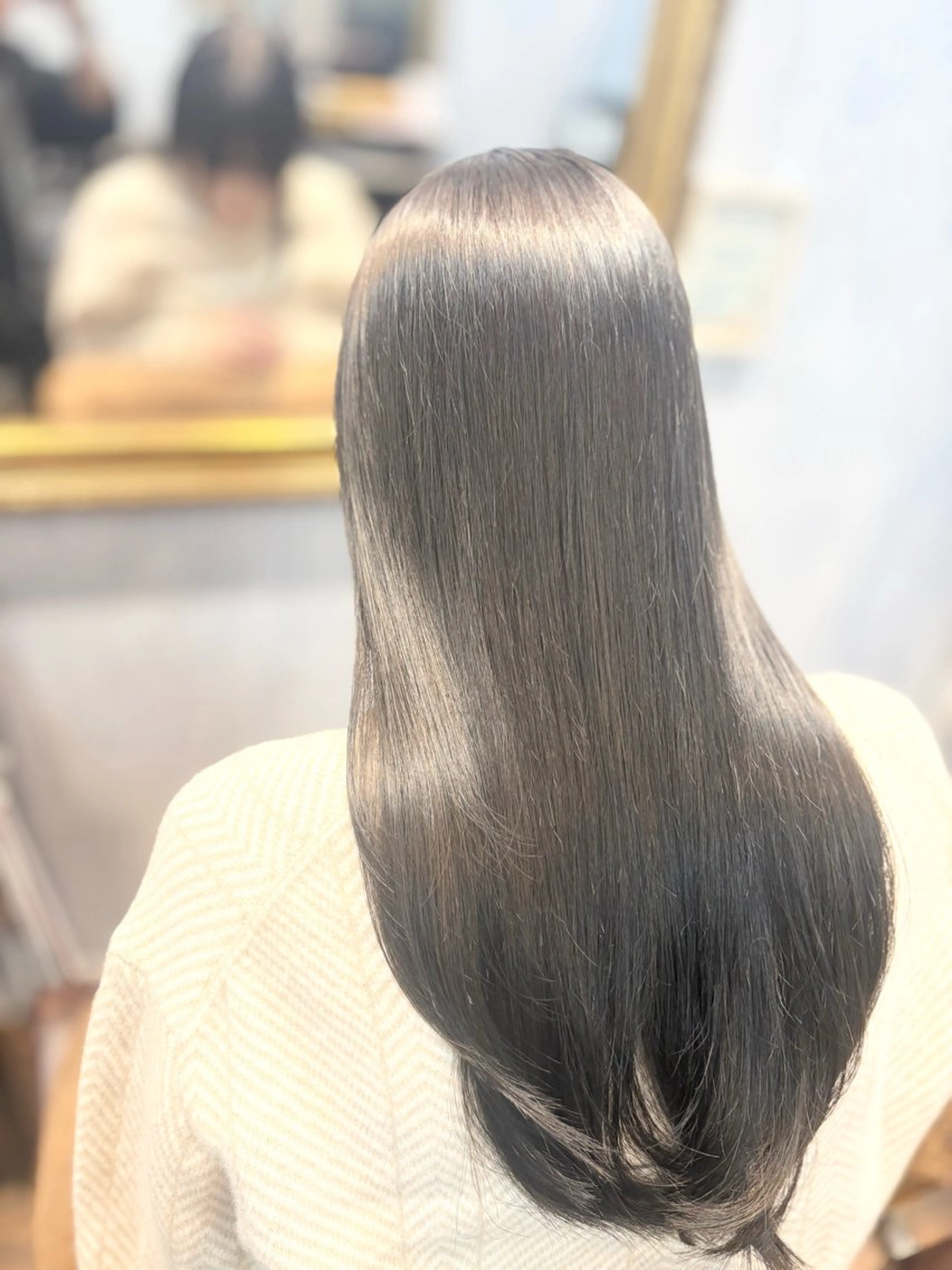 ロング ヘアカラー トリートメント ✨髪質改善特化✨ Romyリョージ✨のヘアスタイル