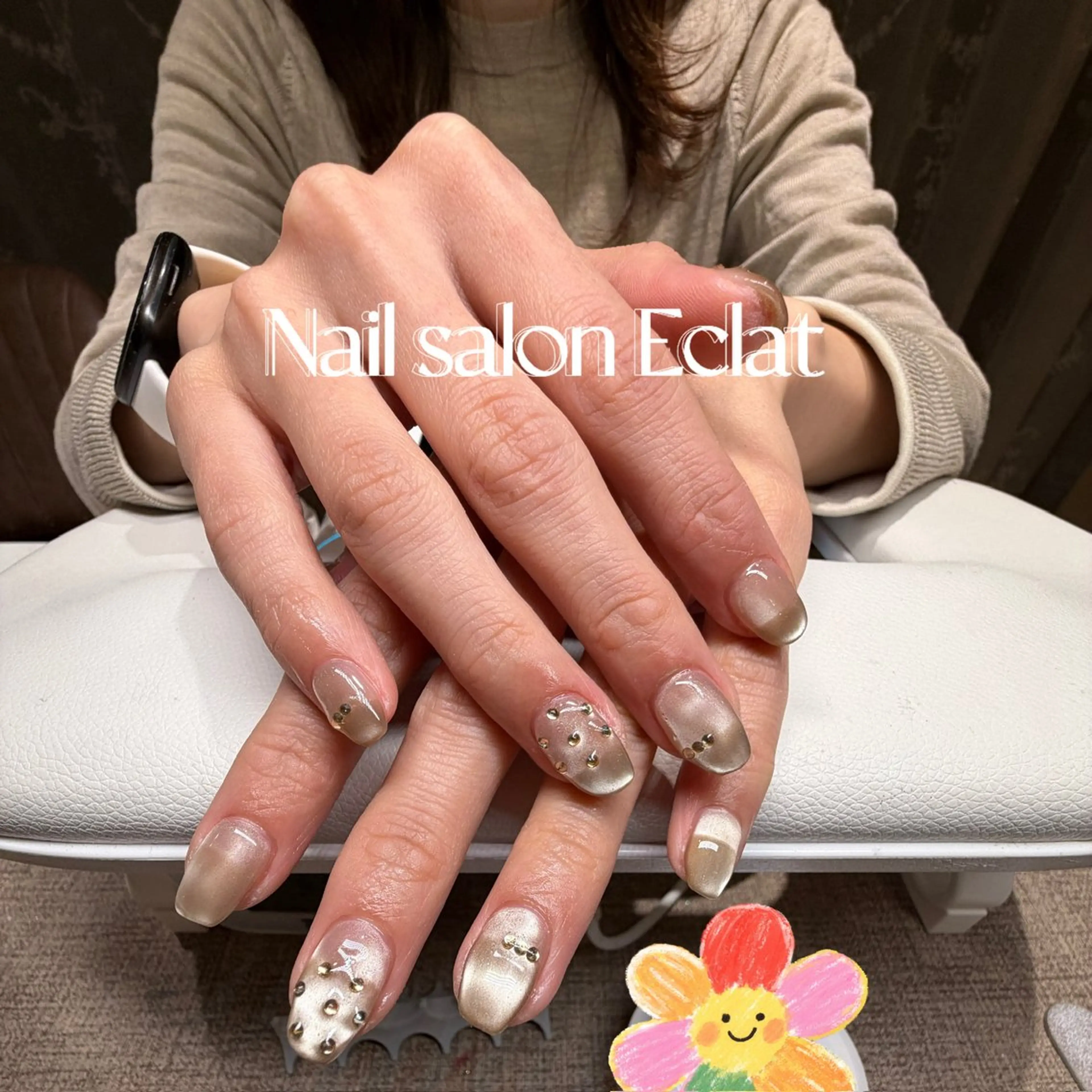 ネイル 持ち込み エクラ はるのネイルデザイン