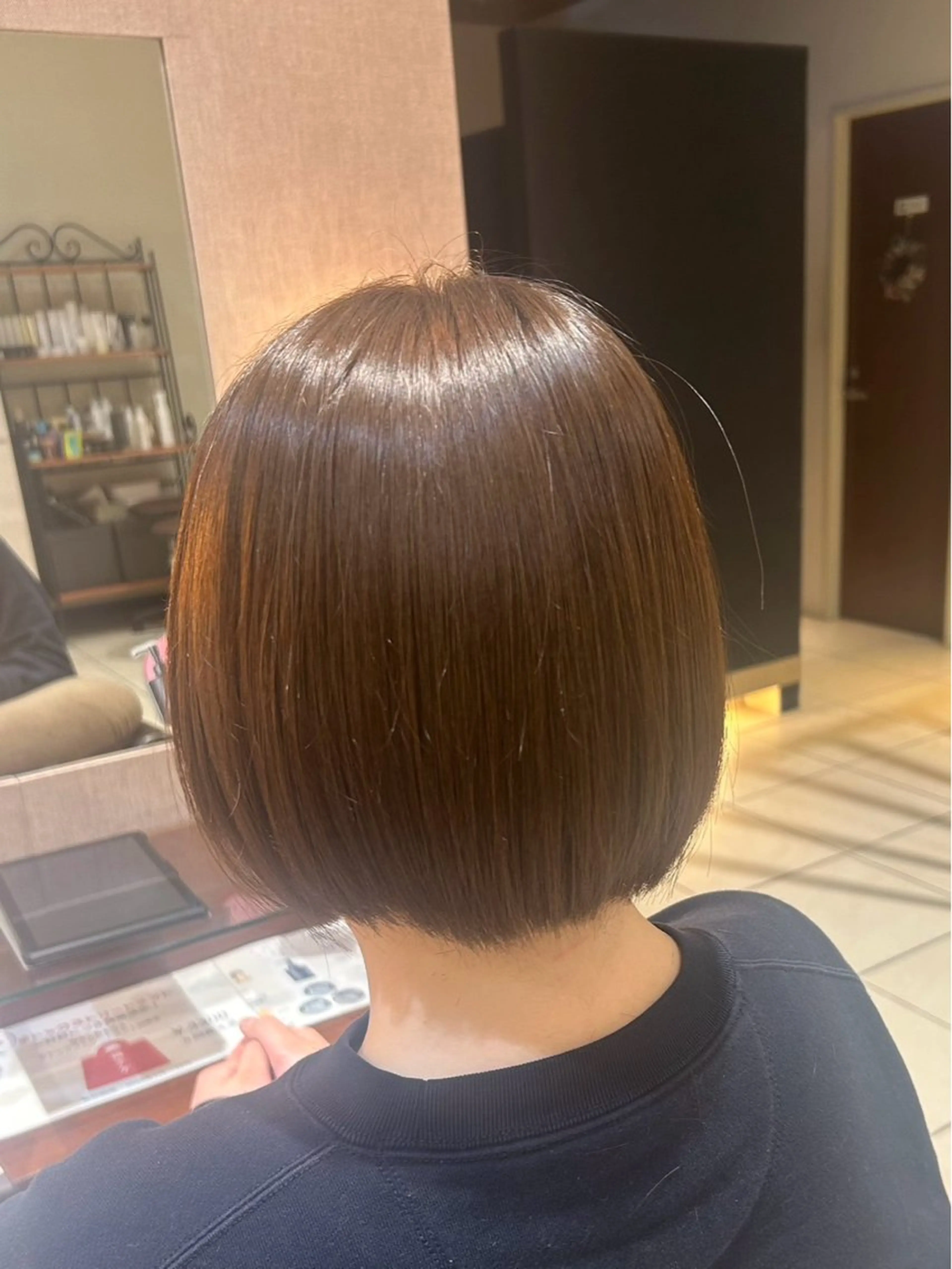 ショート ヘアカラー 手塚 佑樹のヘアスタイル