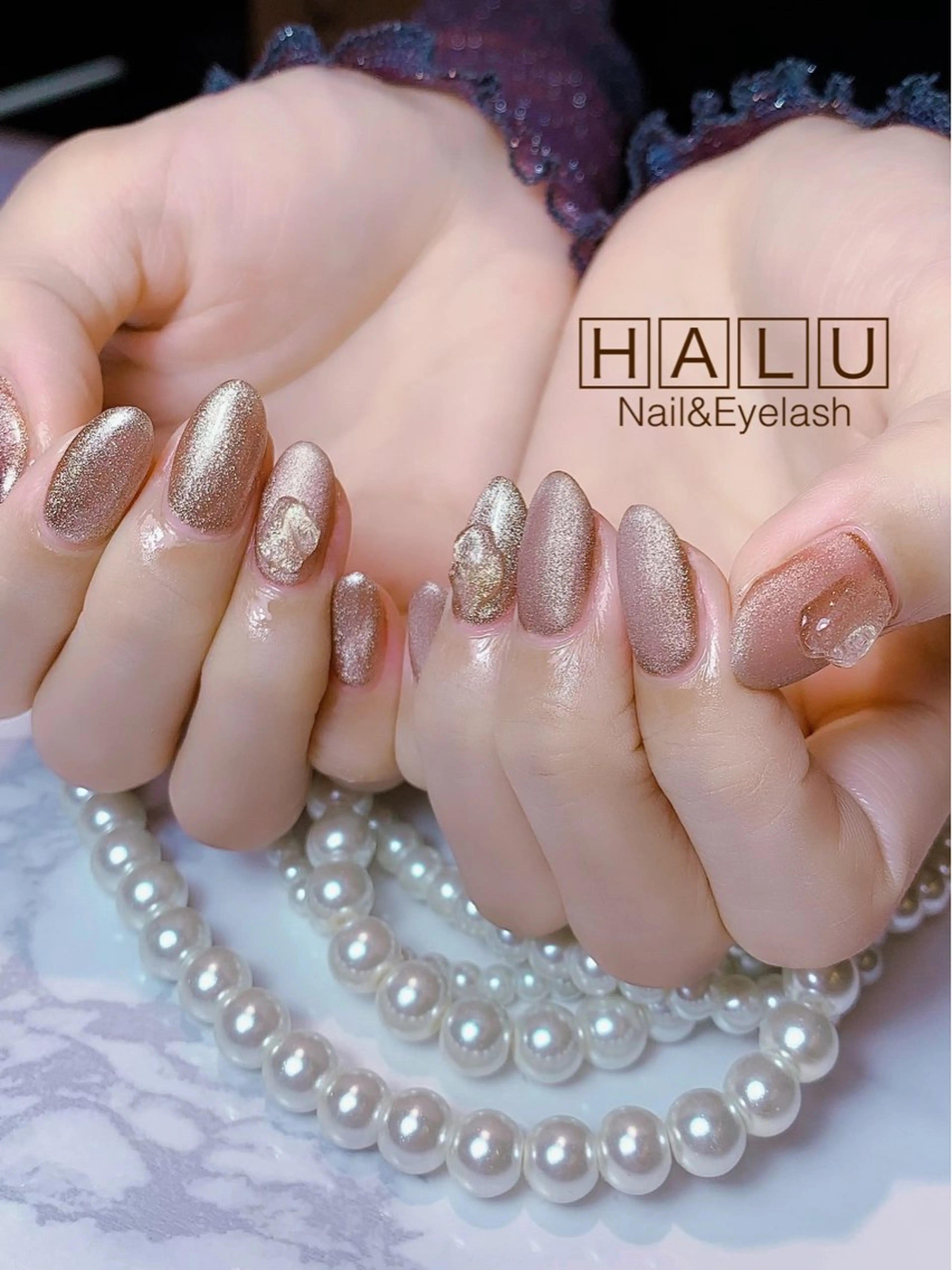 ネイル マットネイル HALU ハルのネイルデザイン