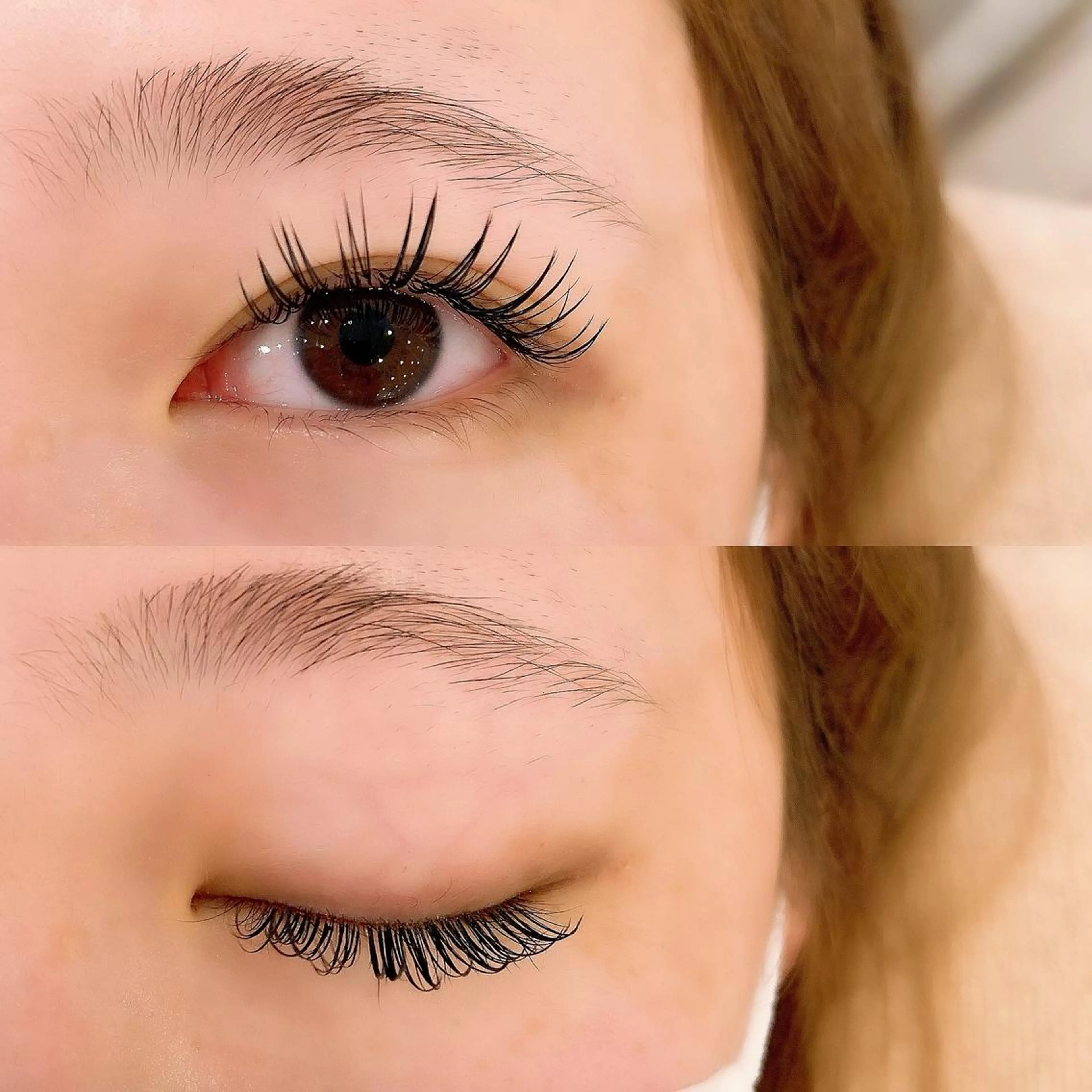 マツエク・マツパ フラットラッシュ マツエク 石原 怜那のマツエク・マツパデザイン