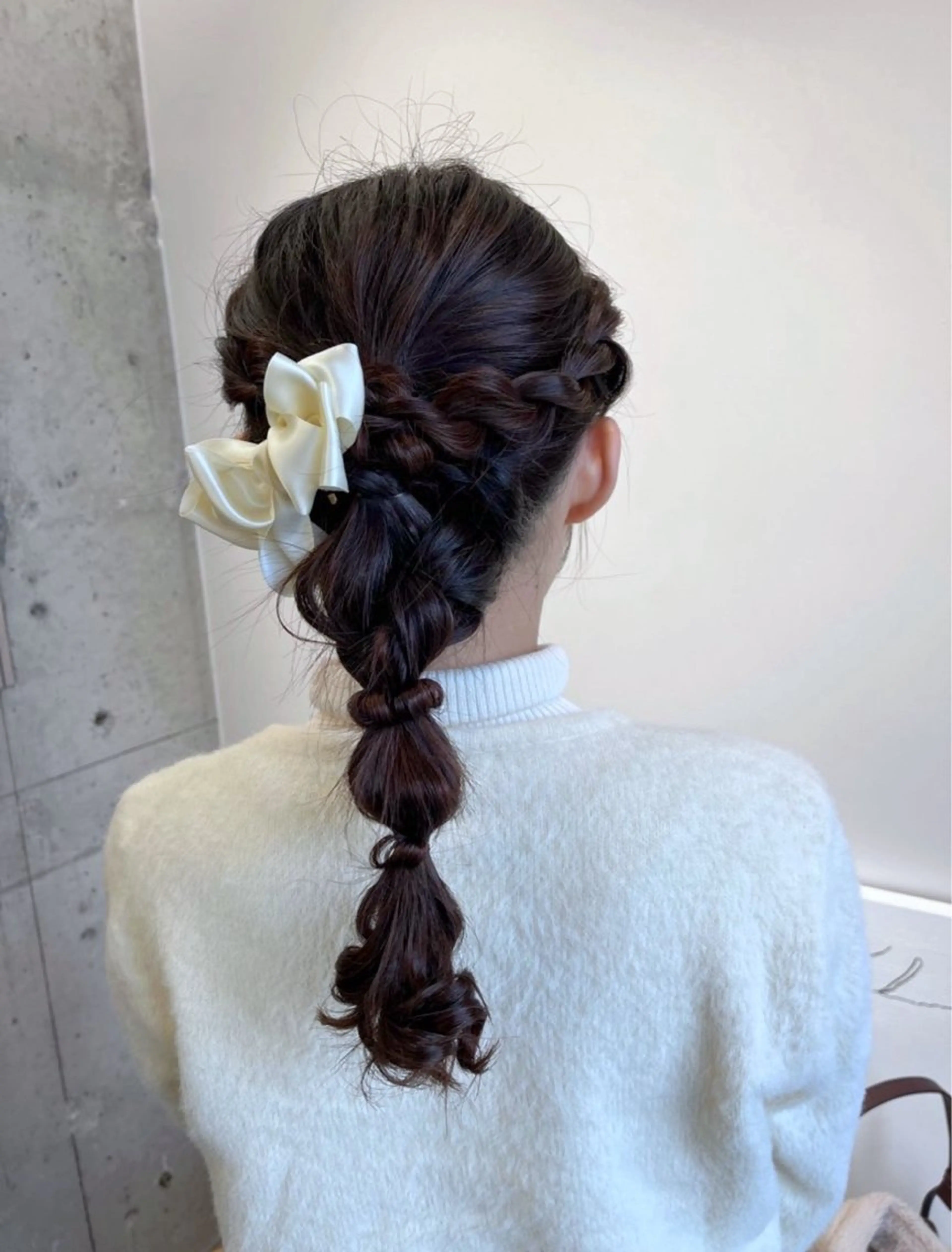 ヘアアレンジ カット ヘアカラー トリートメント ヘアセット newi 天王寺 🪐airiのヘアスタイル