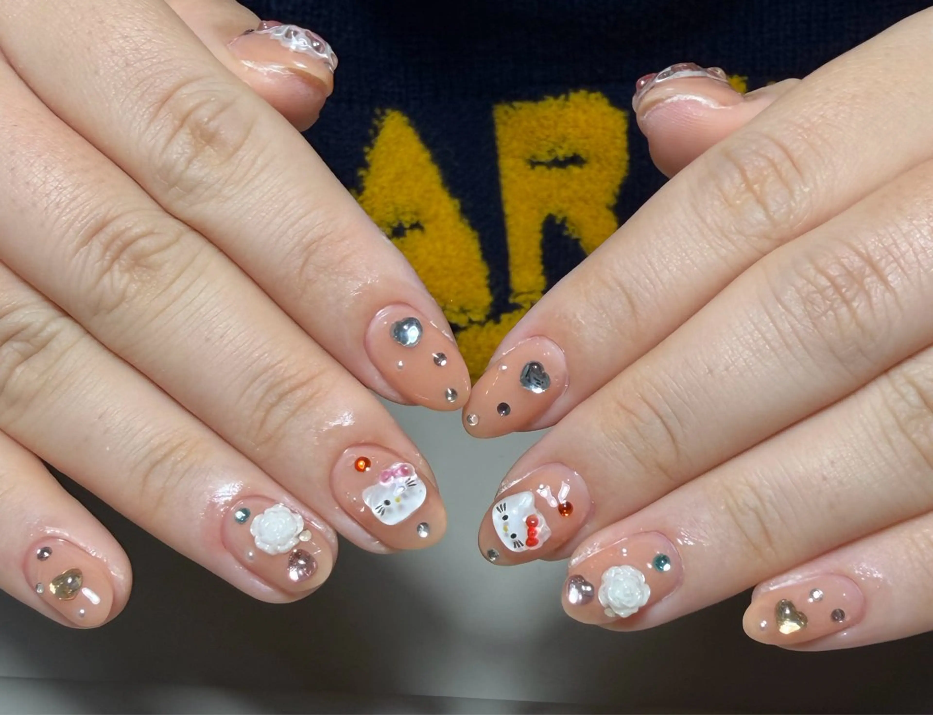 ネイル ハンドネイル ハンドケア 🍑 momo_nailのネイルデザイン