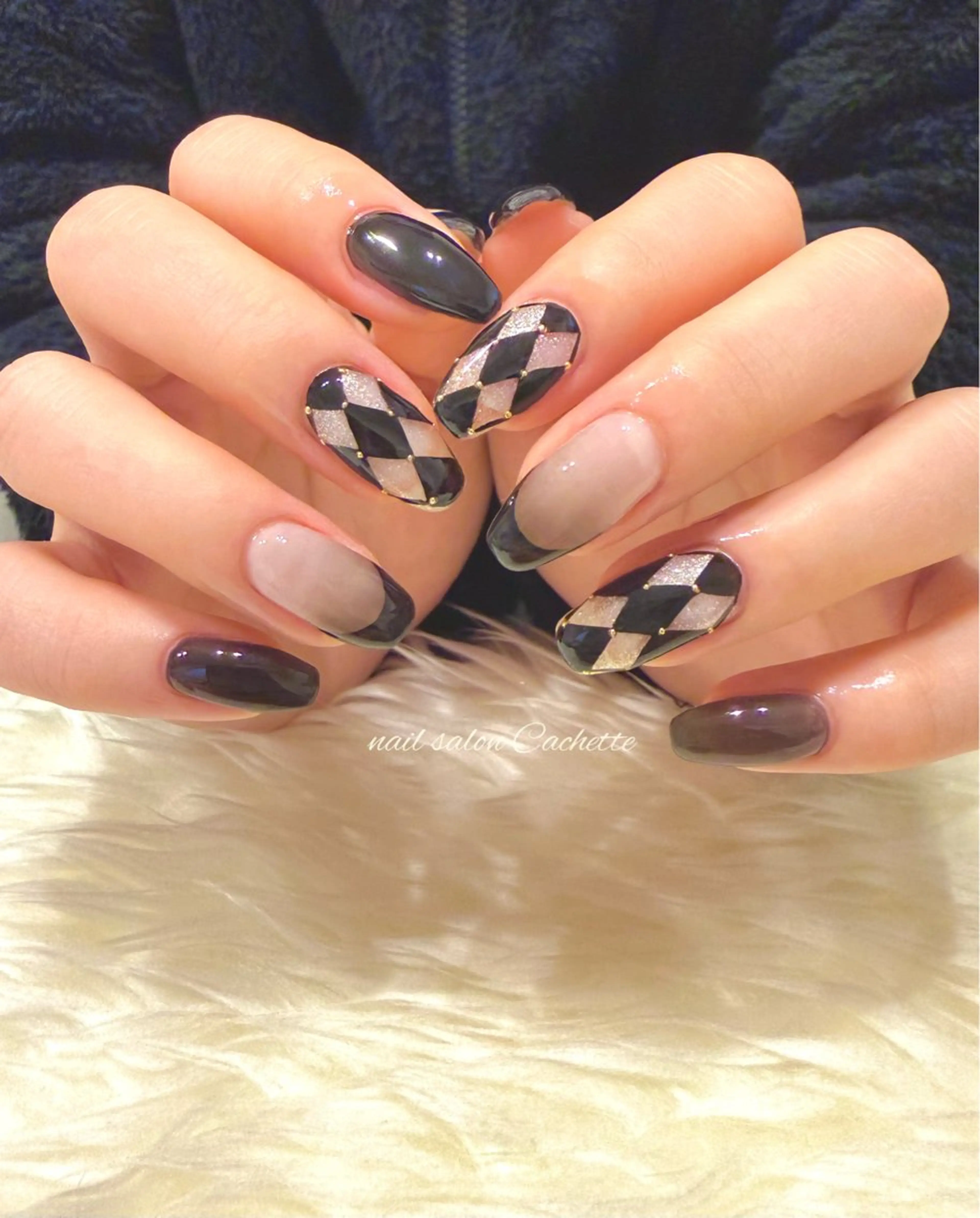 ネイル ハンドネイル ✧Cachette✧ YUKARIのネイルデザイン