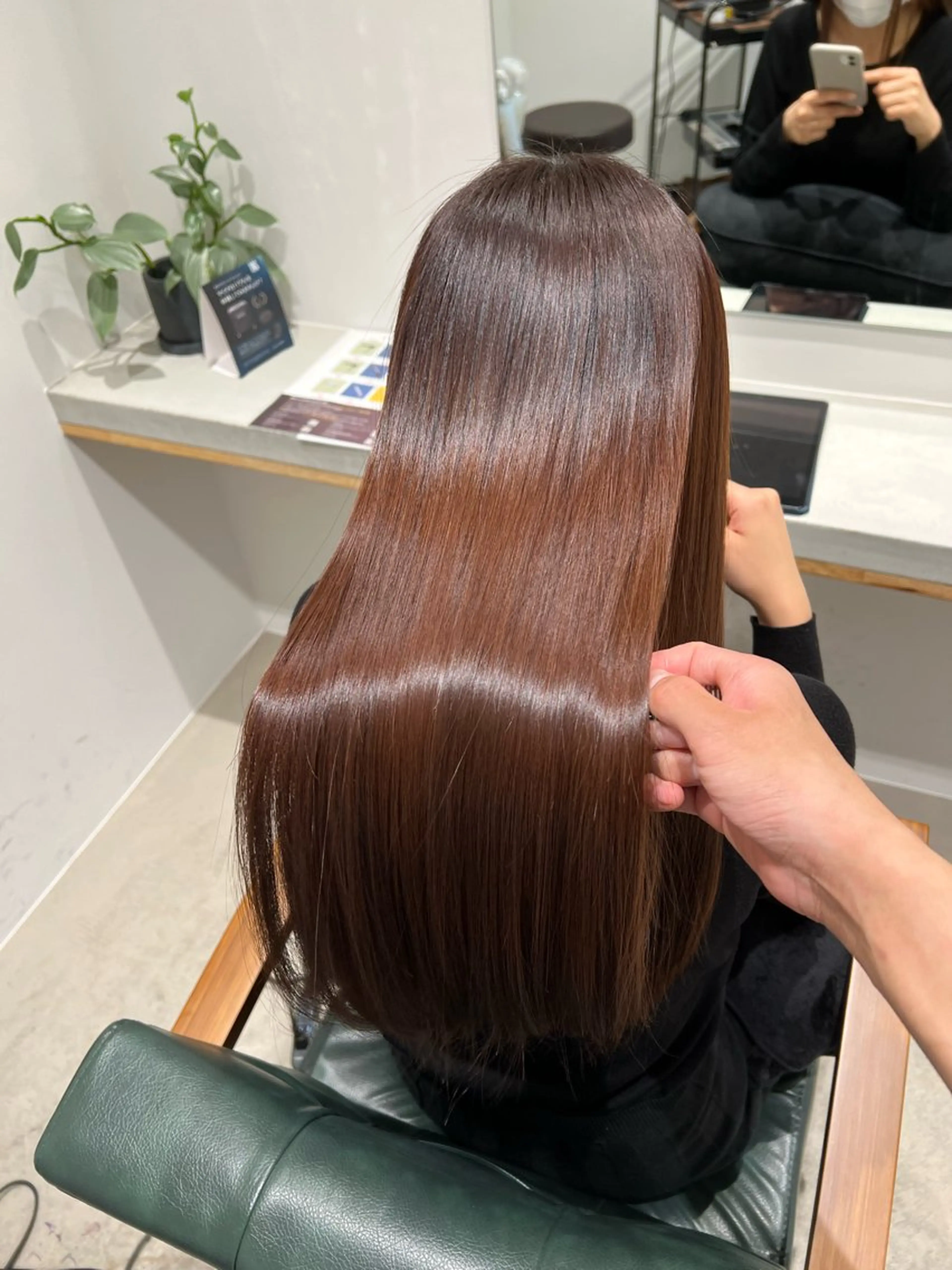 セミロング 縮毛矯正 nex the salon coall所属・🫧似合わせショート イシダ🫧のヘアスタイル