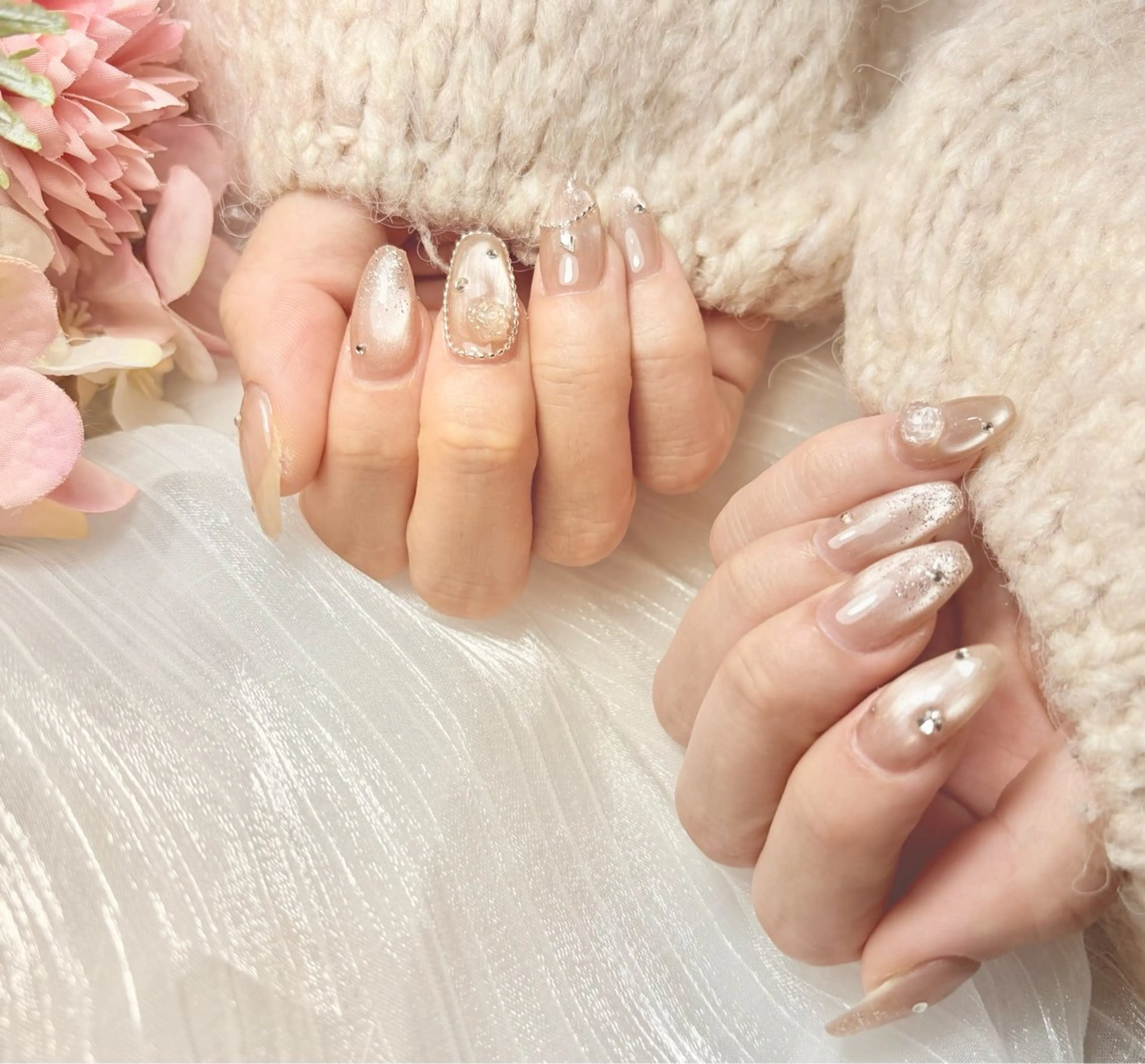 ネイル ハンドネイル 山科駅徒歩3分❣️ 代表　紗恵子のネイルデザイン