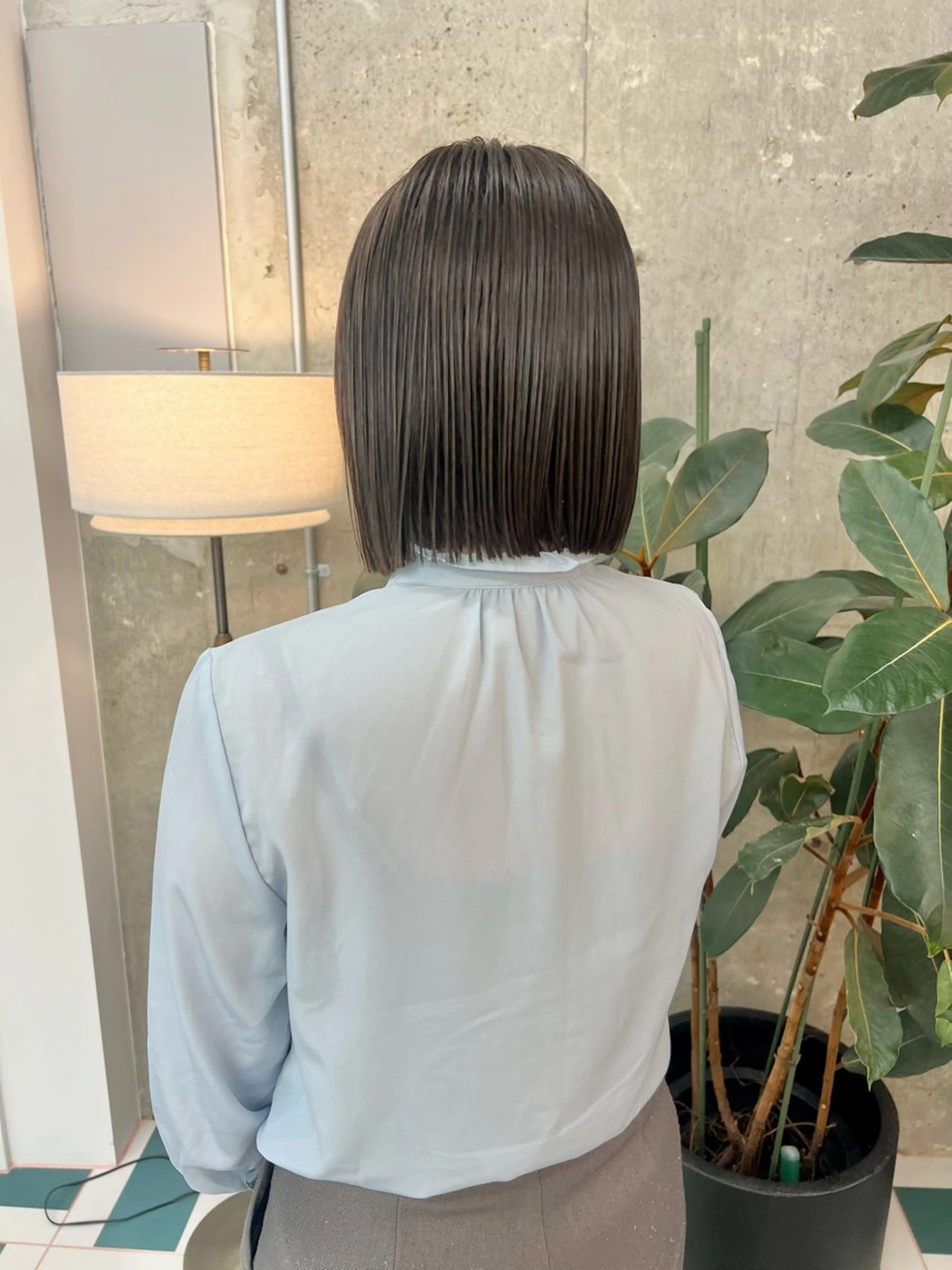 ミディアム ボブ AYAKA/名古屋/ 栄/ボブ/透明カラーのヘアスタイル