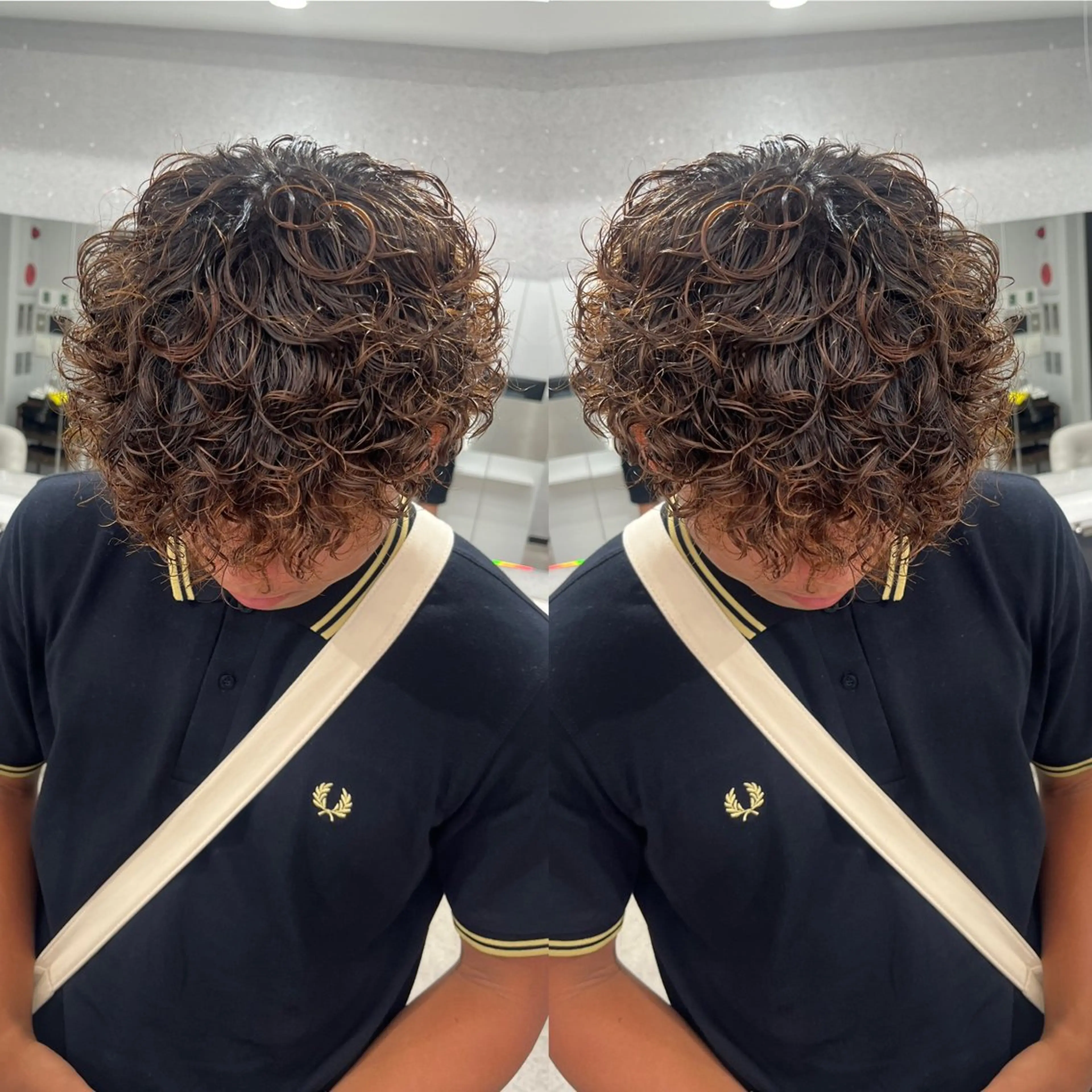 パーマ メンズ カット パーマ 🍐シャドウパーマ メンズ特化/守岡🍐のヘアスタイル