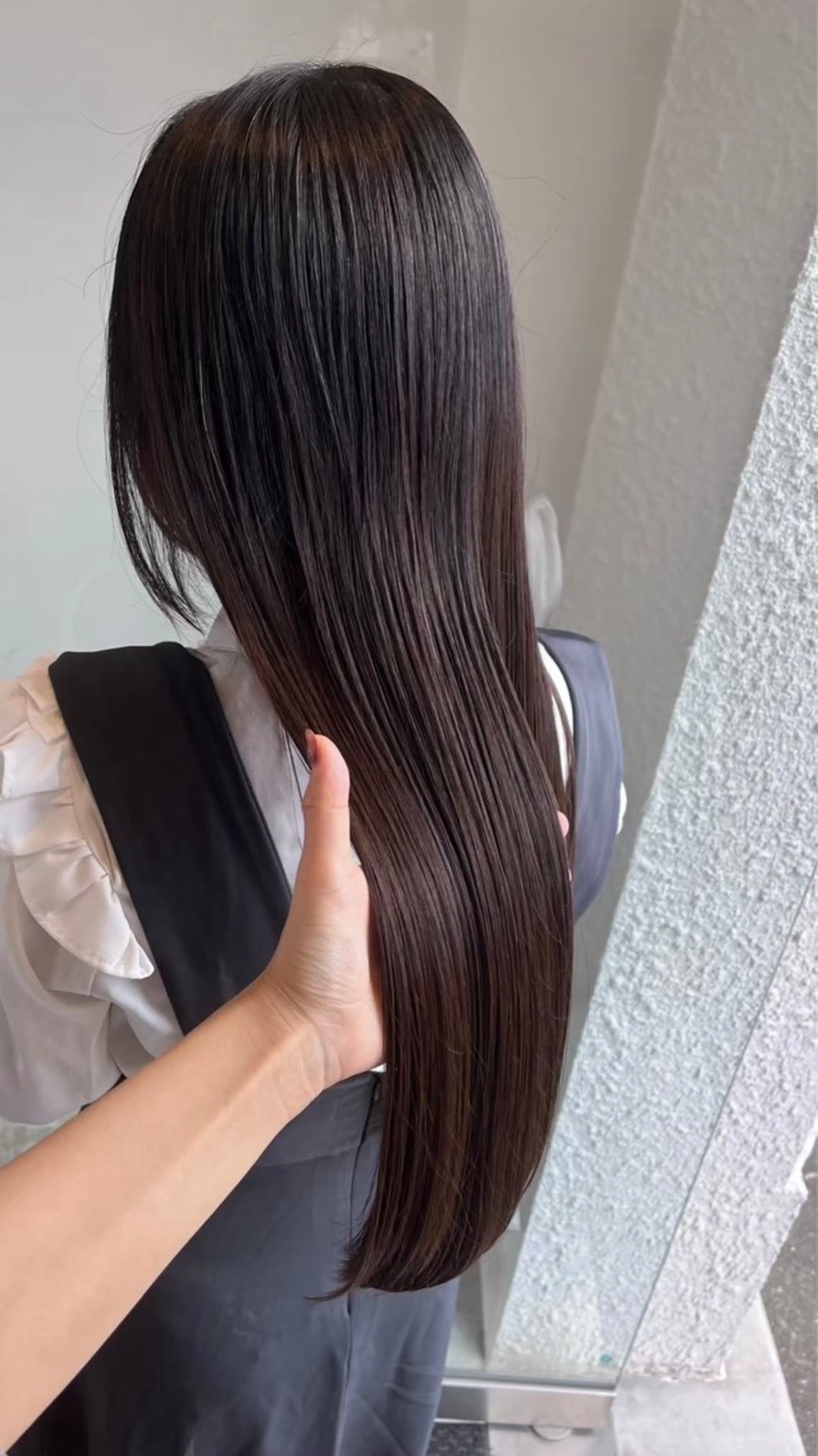 【7月限定💫】前髪カット＋ポイント縮毛矯正+2STEPトリートメントの写真