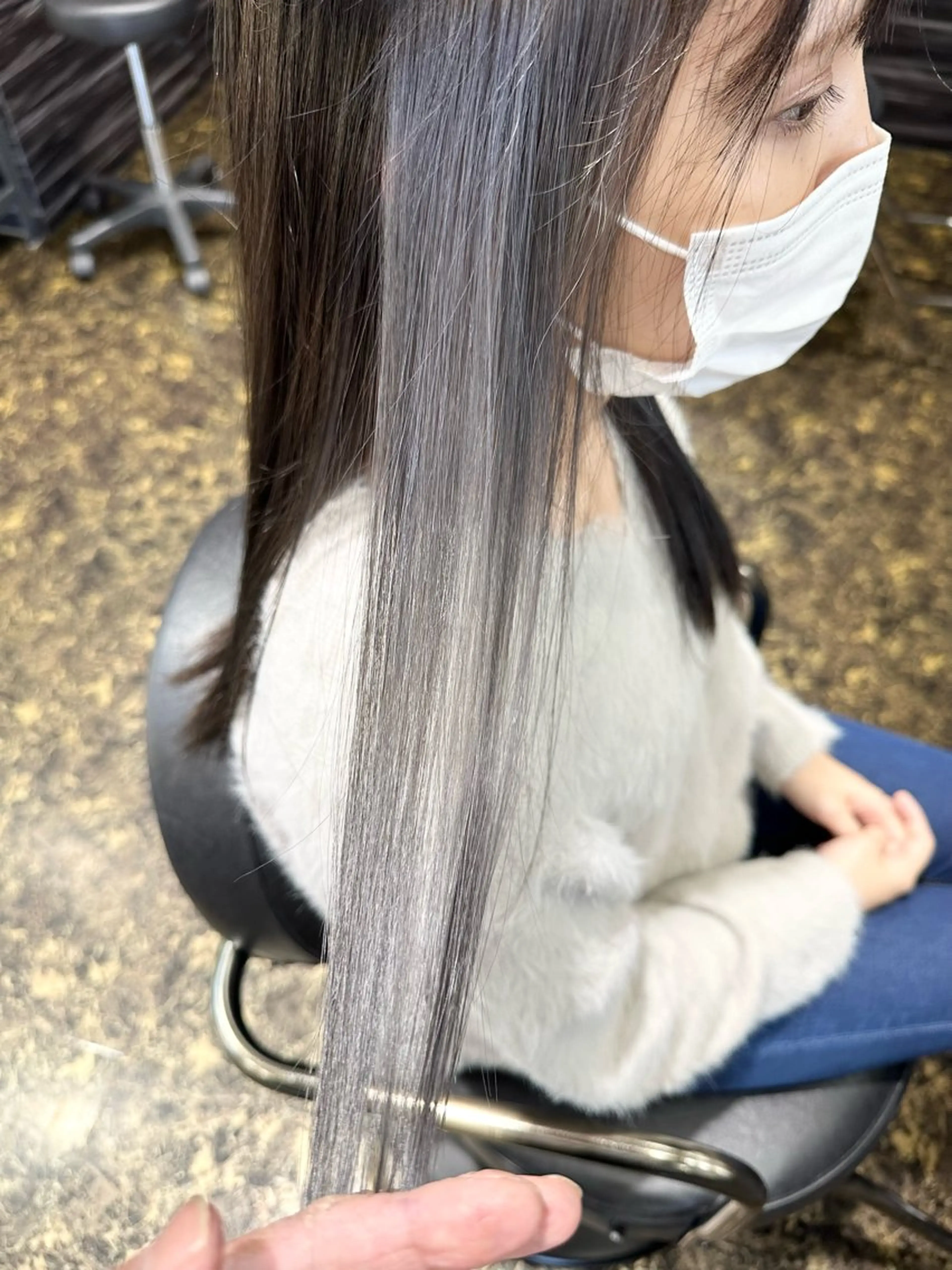 カット+インナーカラー+濃密トリートメントの写真