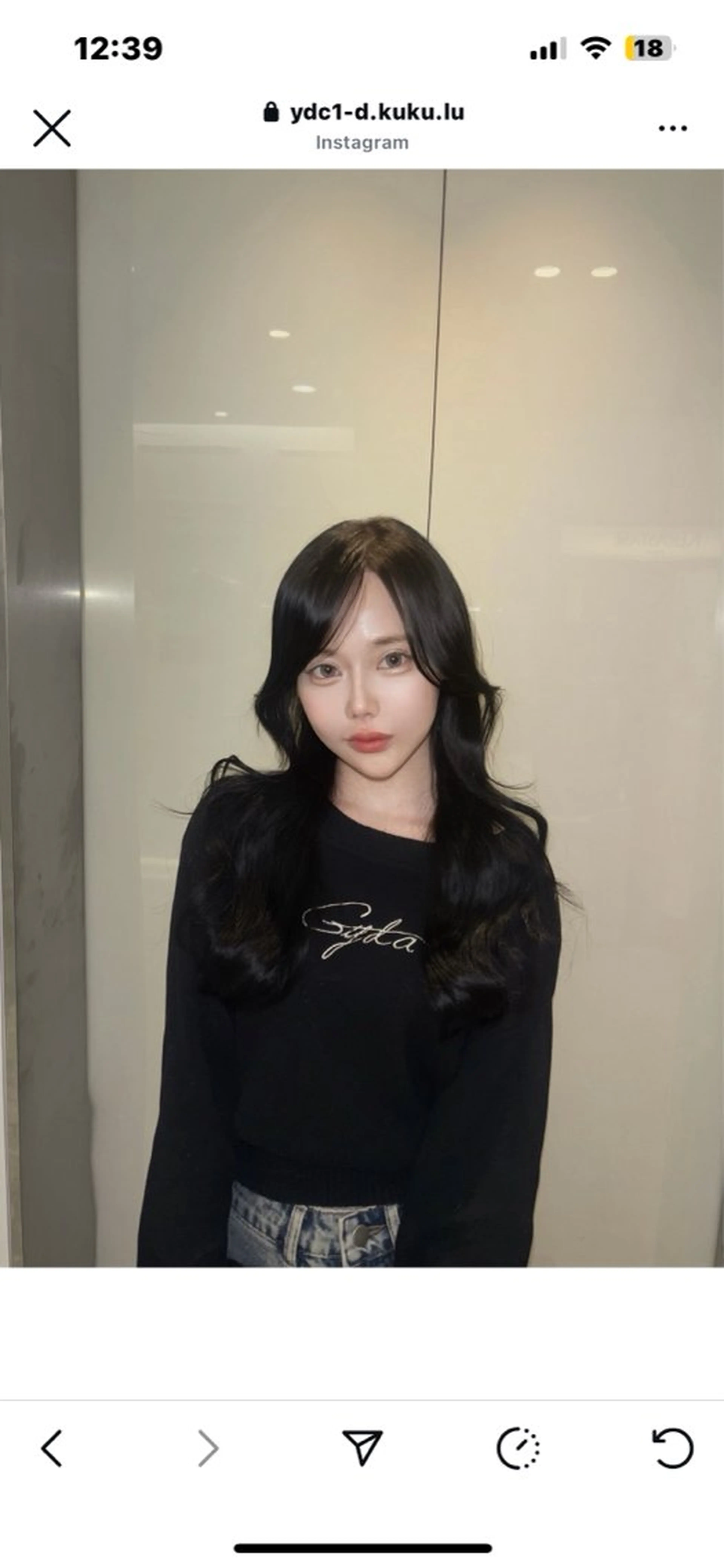 ミディアム パーマ 縮毛矯正 顔周り/透明感/銀座 🩵りのせのヘアスタイル