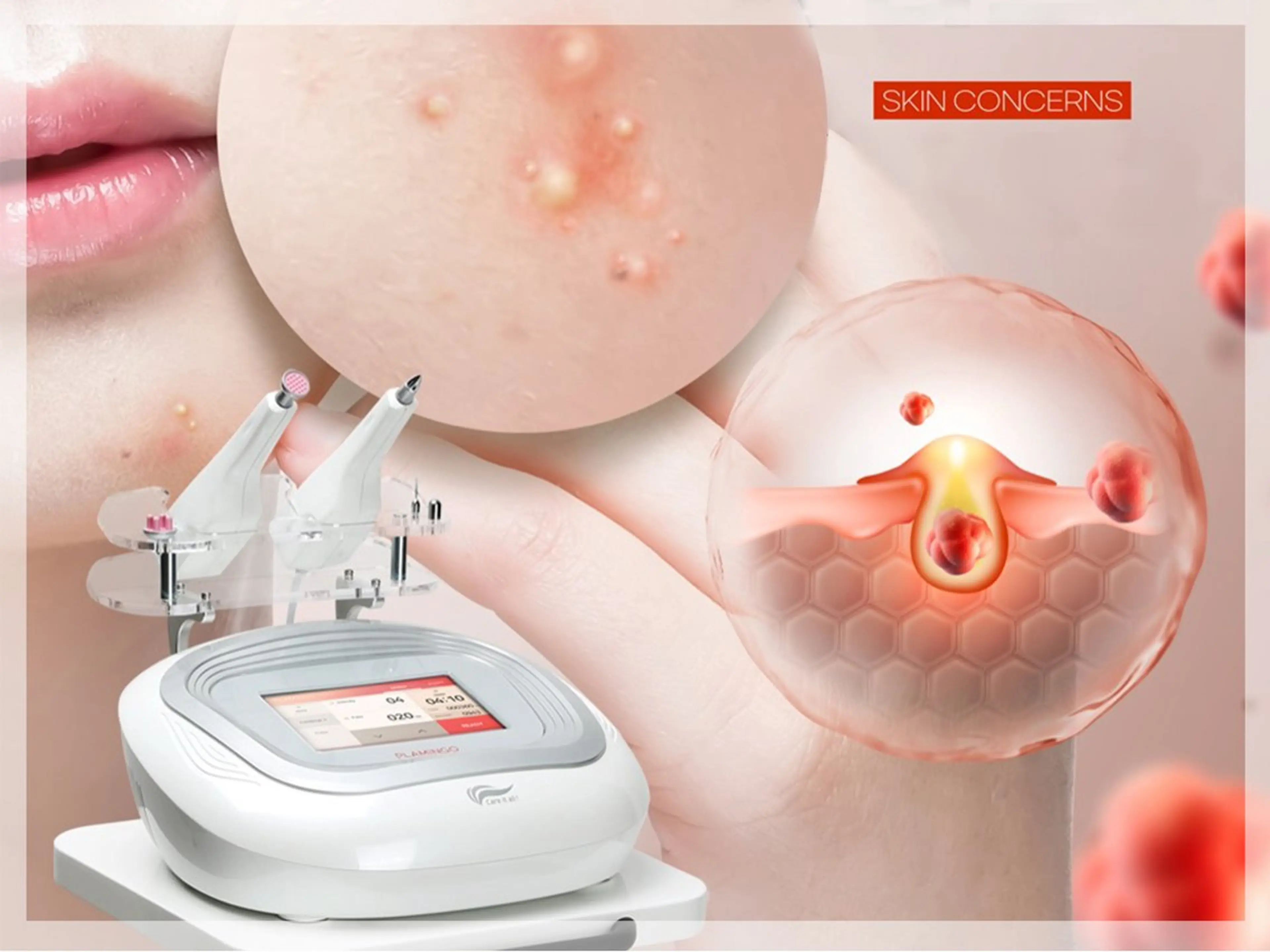 [美白・水光肌]プラズマ＋水玉リフティング＋パックの写真