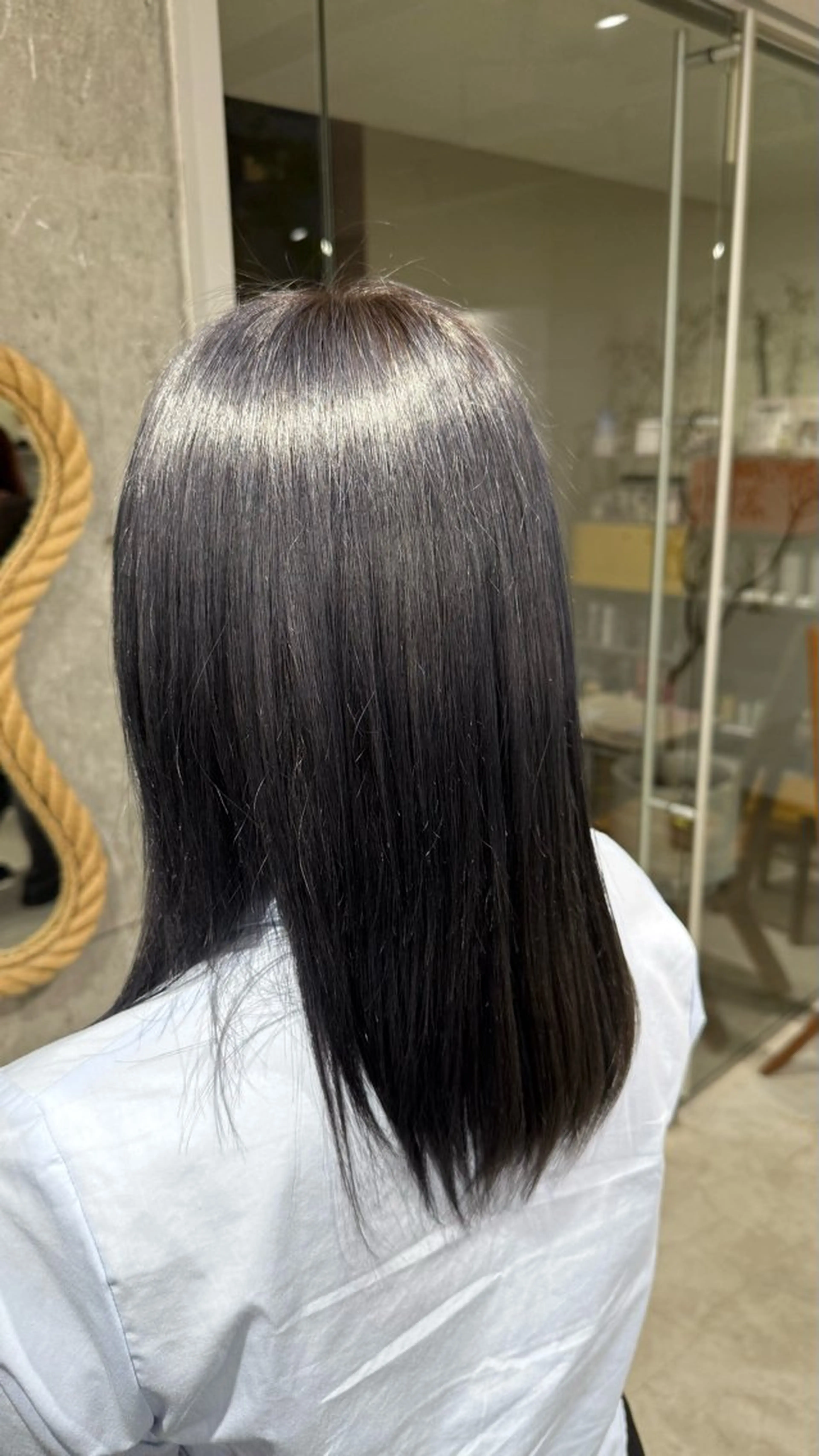 カラー 源内 花歩のヘアスタイル